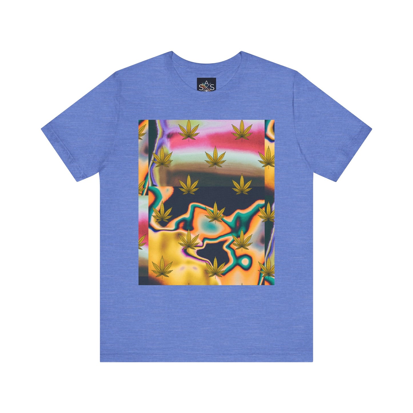 Vibrant Leaf Graphic Tee - Unisex Jersey Short Sleeve T-Shirt