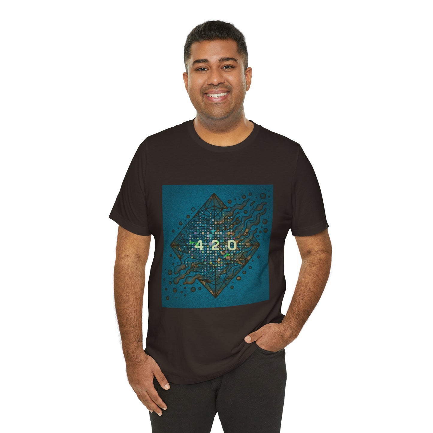 420 Graphic Unisex Jersey Tee - Casual Vibe for Celebrations