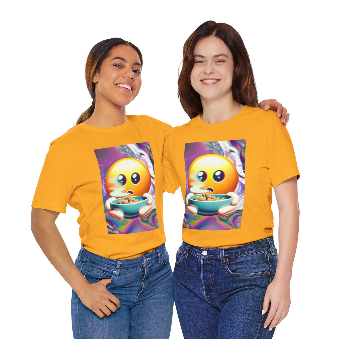 Vibrant Emoji Tee - Perfect for Casual Hangouts and Celebrations