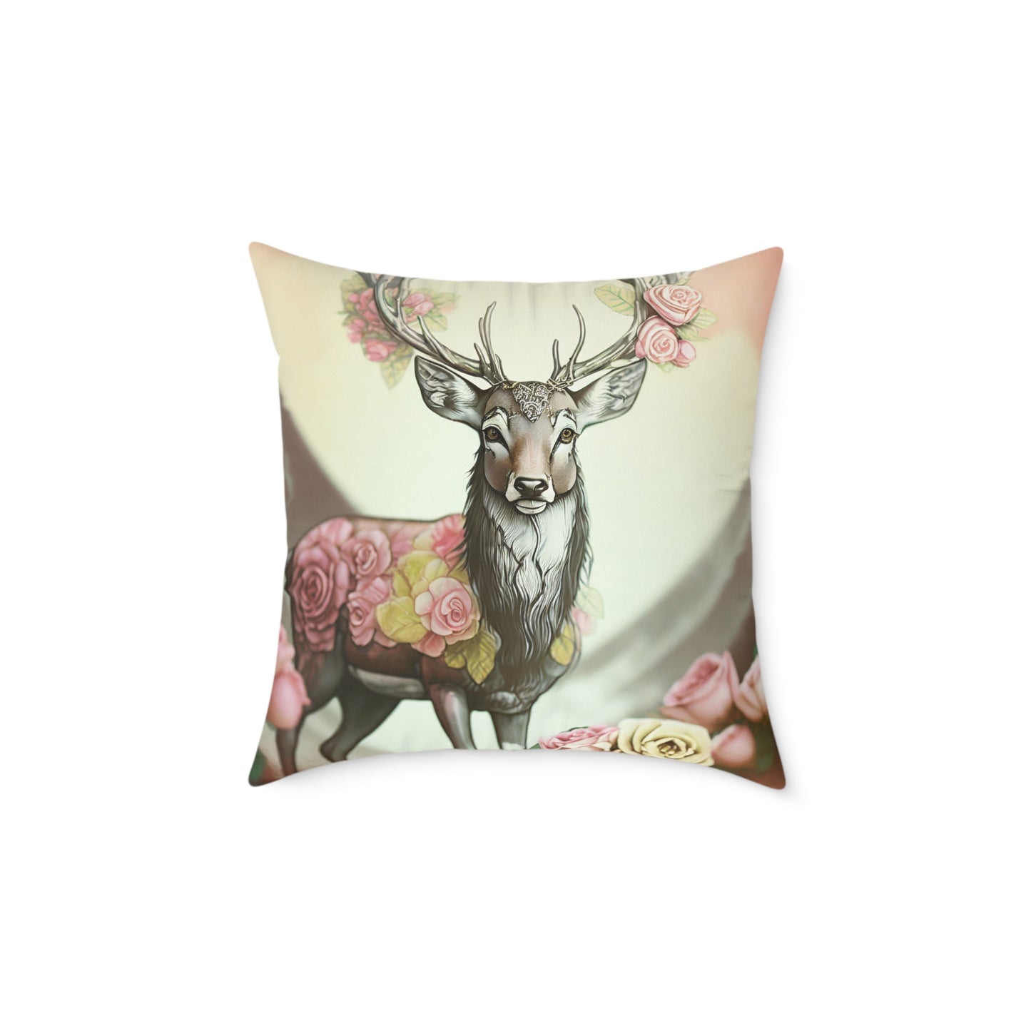 Love Her Square Poly Canvas Pillow