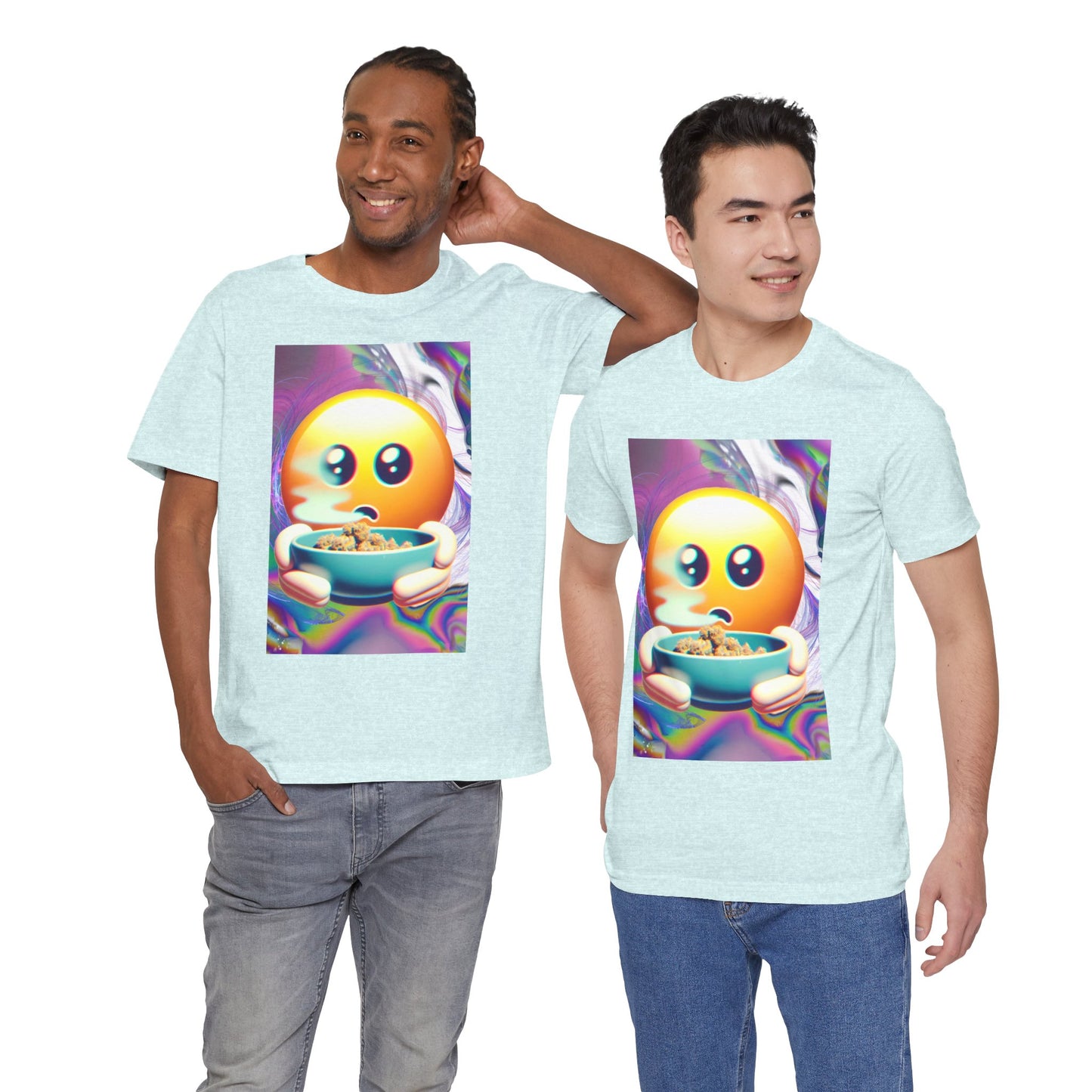 Vibrant Emoji Tee - Perfect for Casual Hangouts and Celebrations