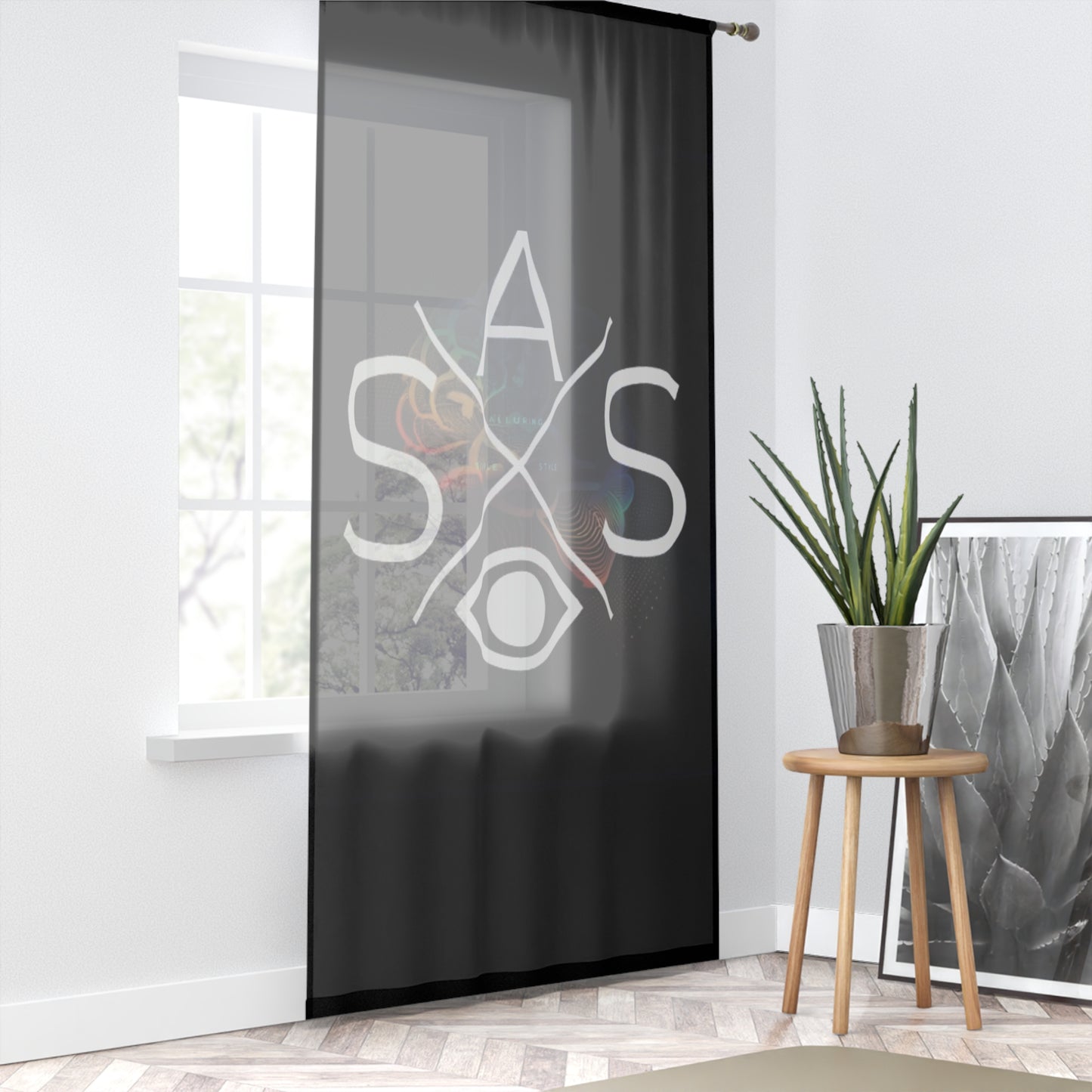 Simple Alluring Style Window Curtain