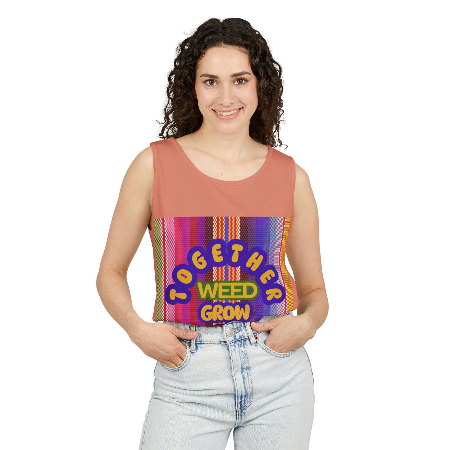 Together We Grow Unisex Tank Top - 420 Celebration Apparel