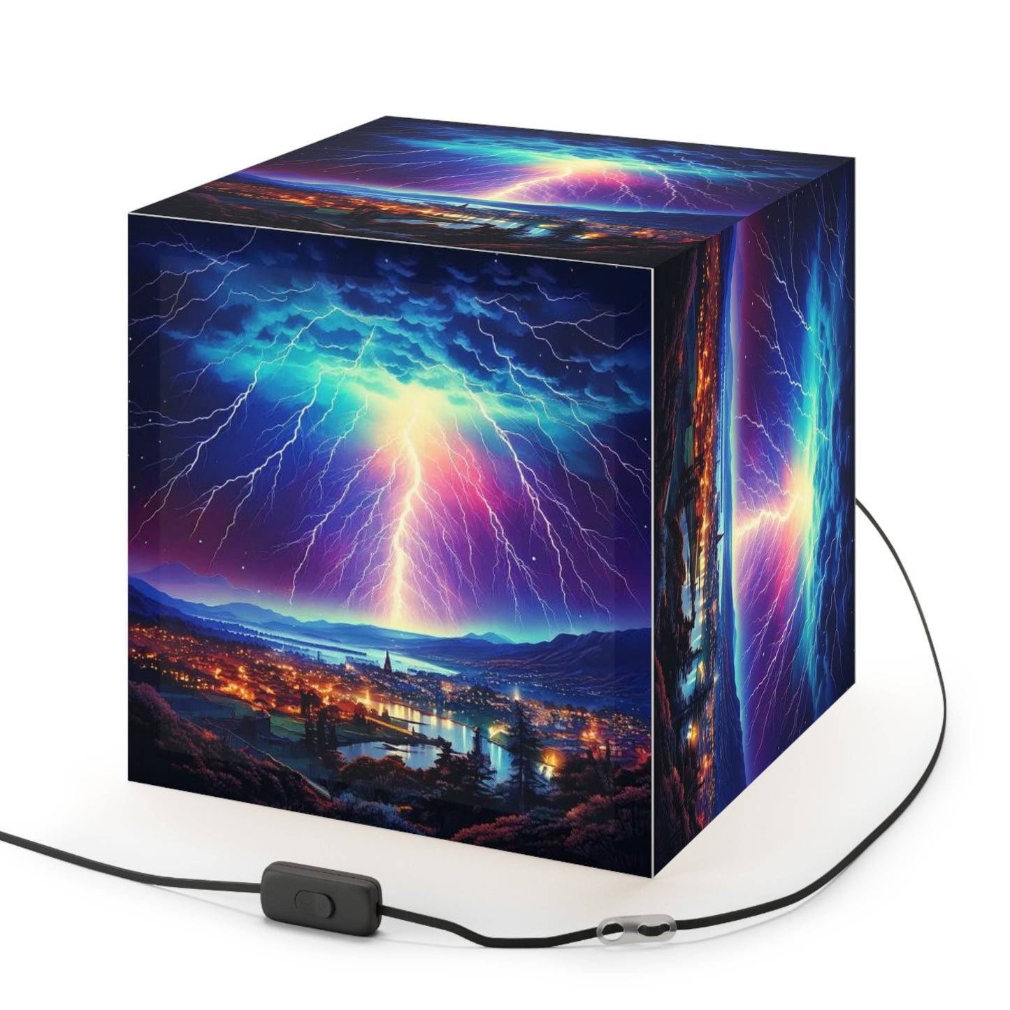 Simple Alluring Style Lighting Cube Lamp
