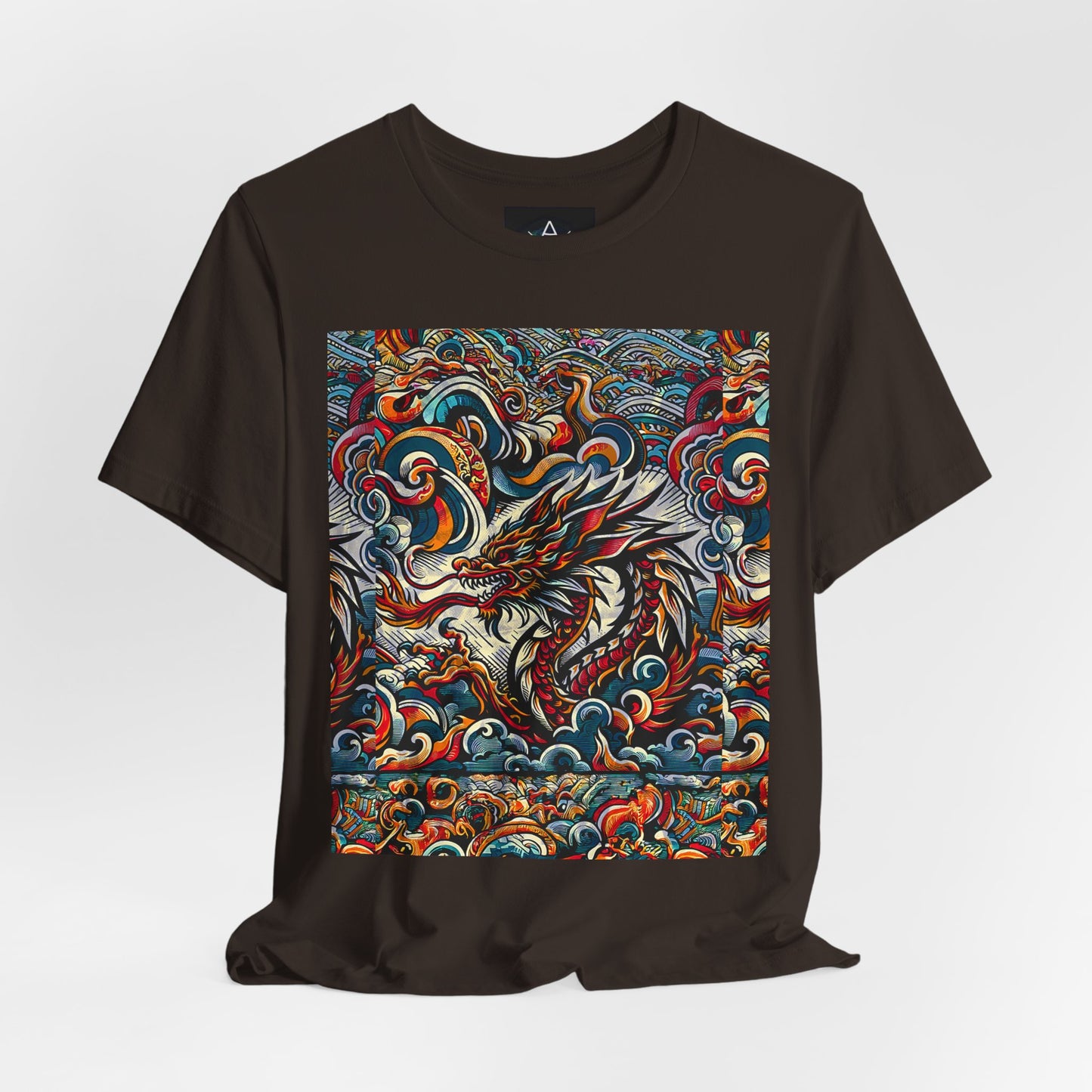 Vibrant Dragon Graphic Tee - Unisex Jersey Short Sleeve Shirt