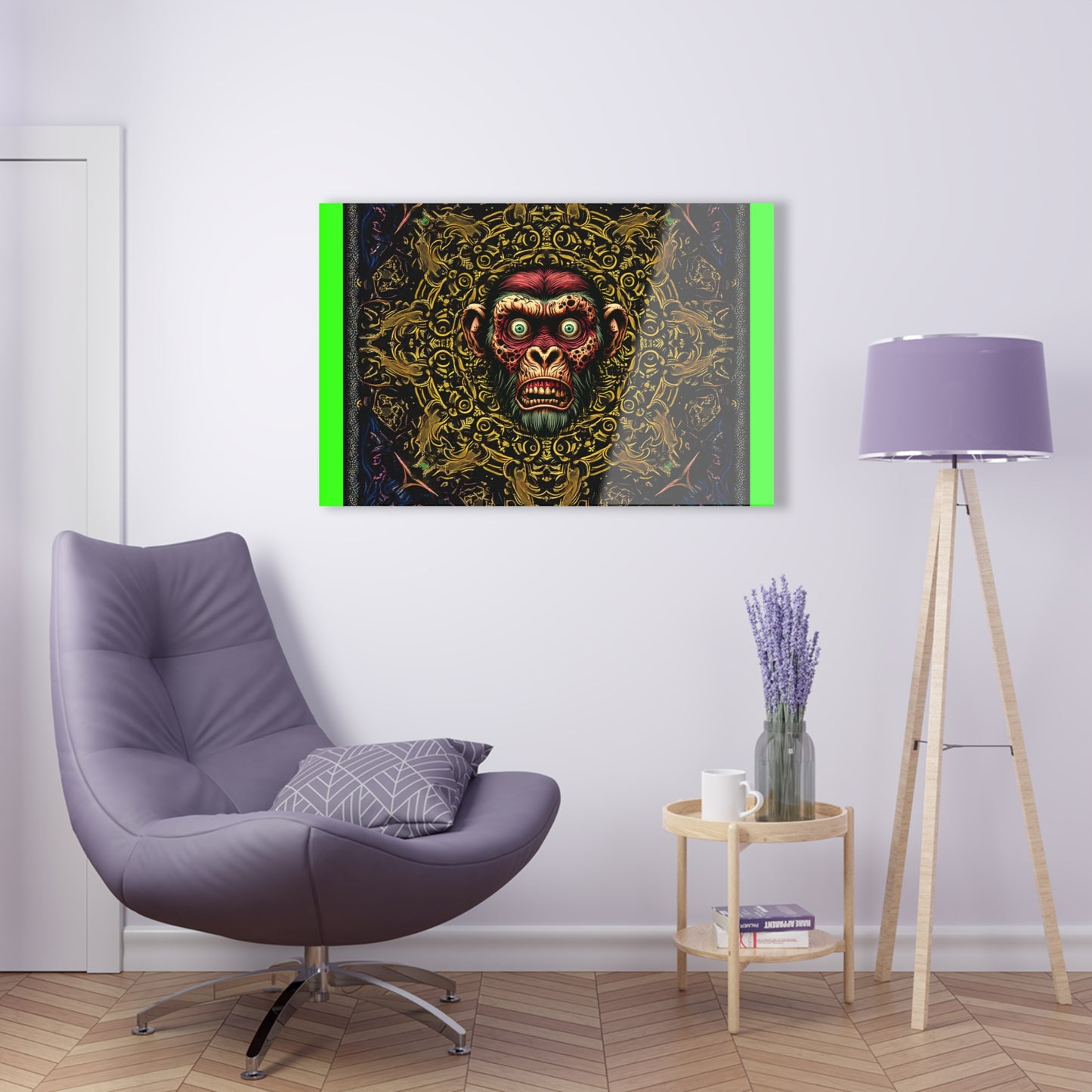 Welcome to the Monkey Arena Acrylic Print