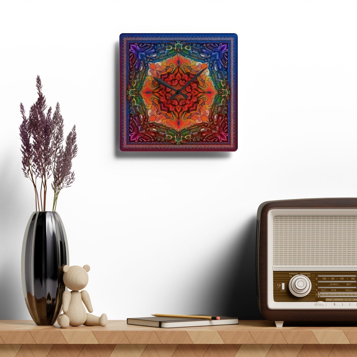 Ani Acrylic Wall Clock