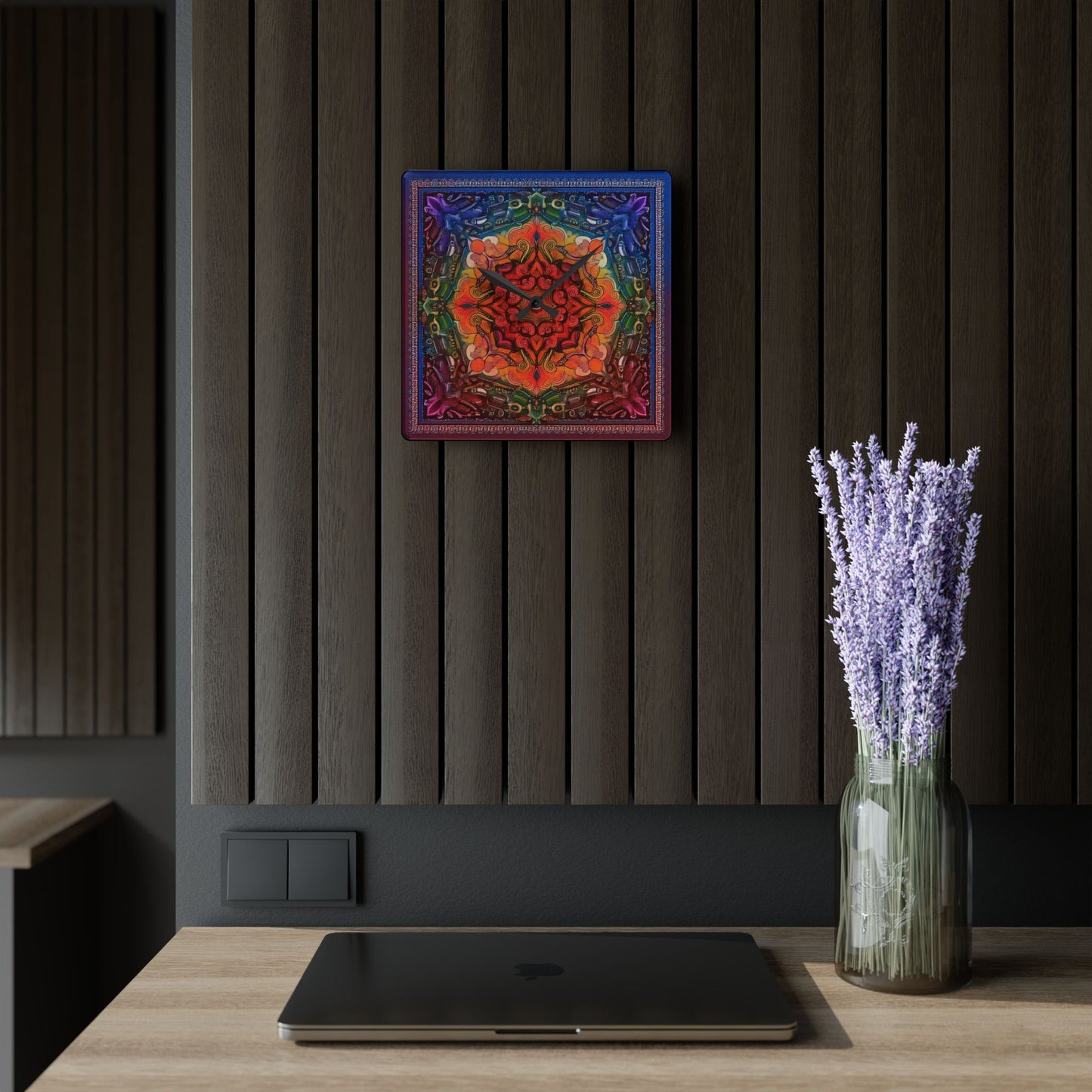 Ani Acrylic Wall Clock