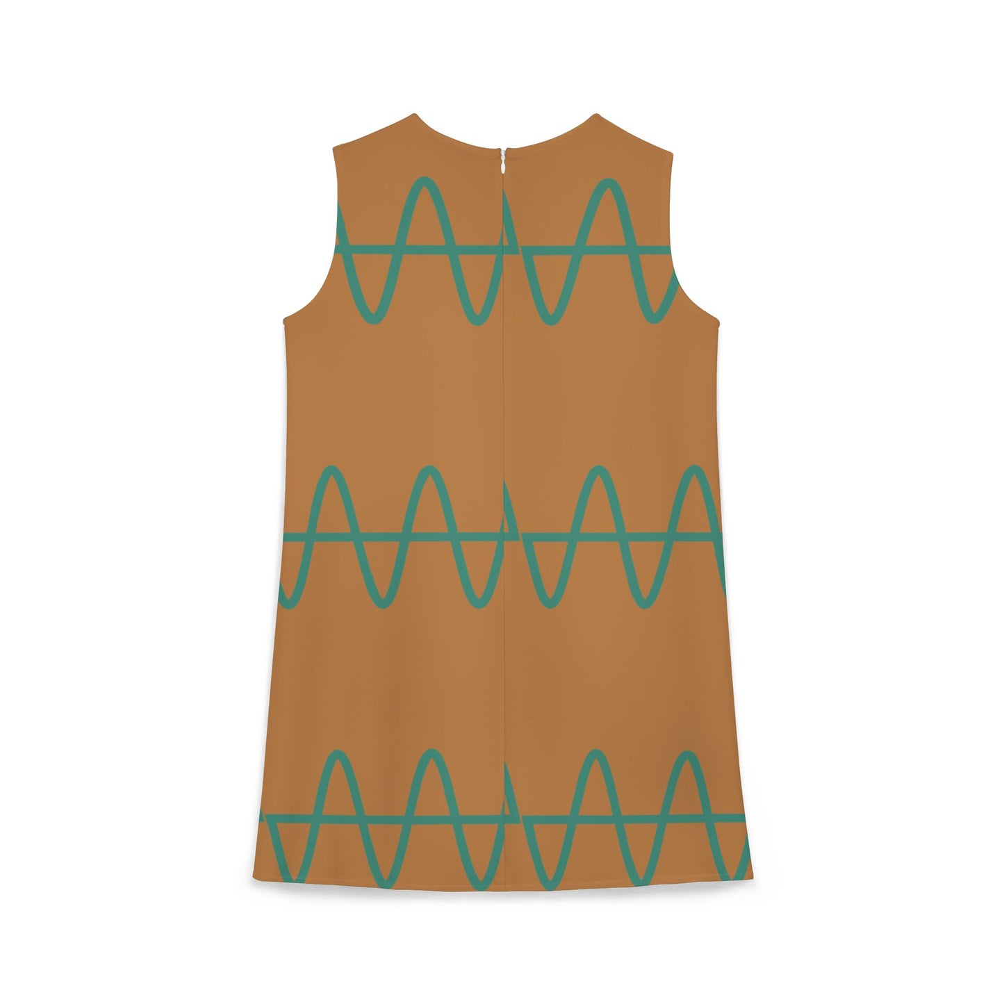 A-line Sleeveless Dress (AOP)