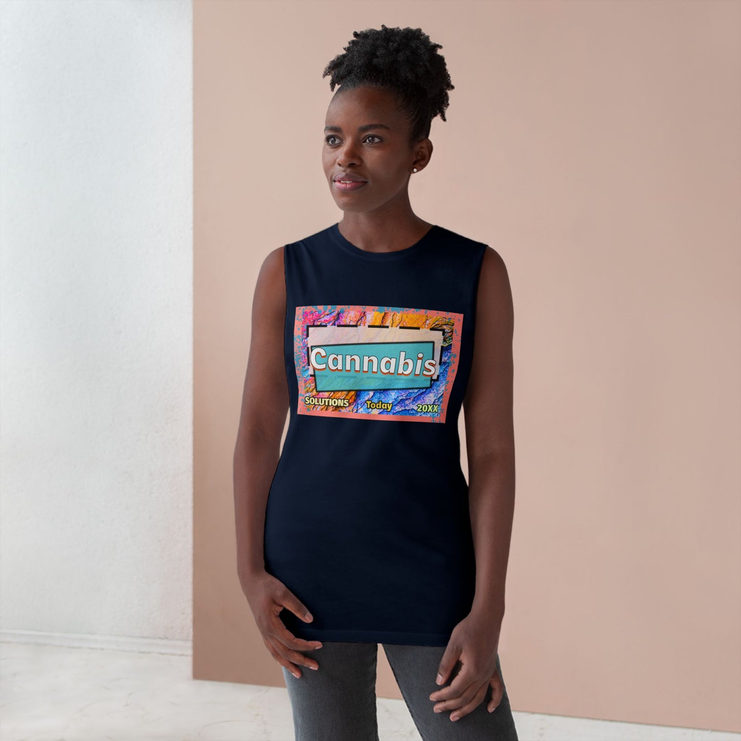Colorful Cannabis Solutions Unisex Tank Top