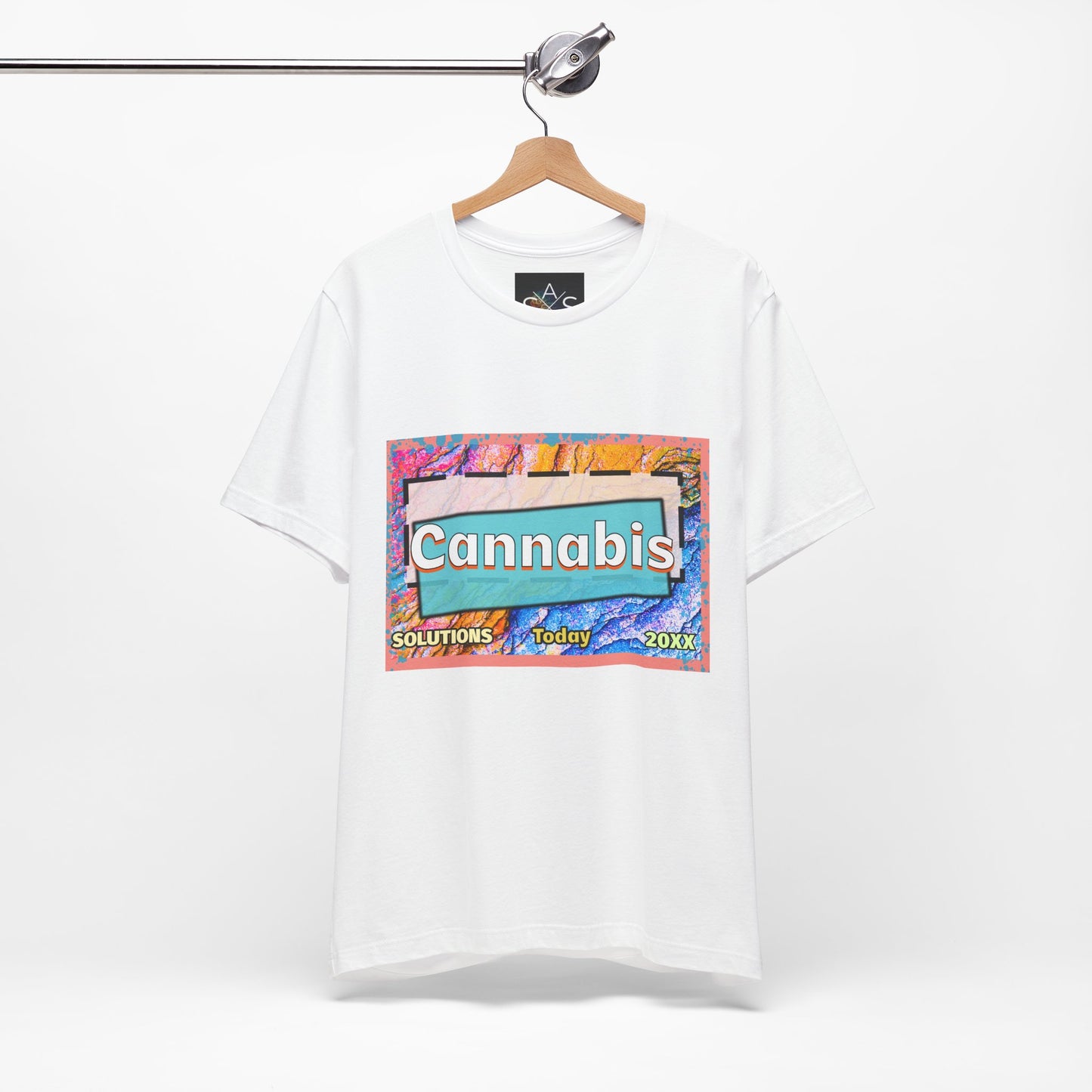 Trendy Cannabis Solutions Tee - Unisex Jersey Short Sleeve T-Shirt