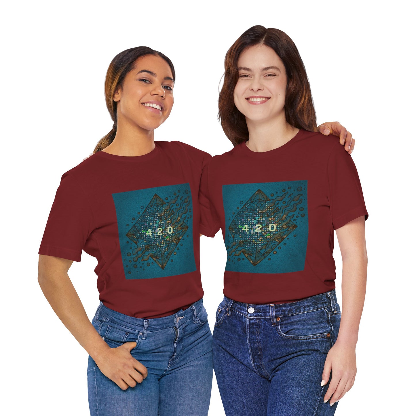 420 Graphic Unisex Jersey Tee - Casual Vibe for Celebrations