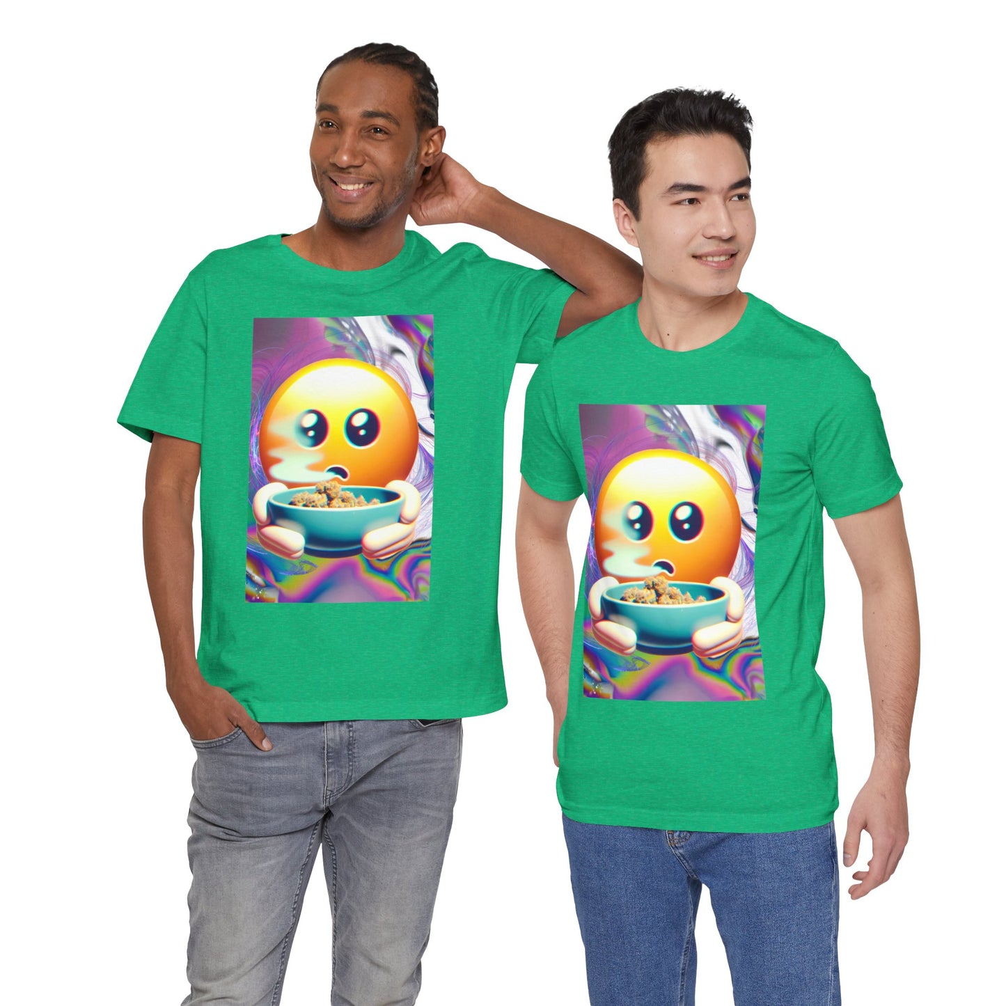 Vibrant Emoji Tee - Perfect for Casual Hangouts and Celebrations