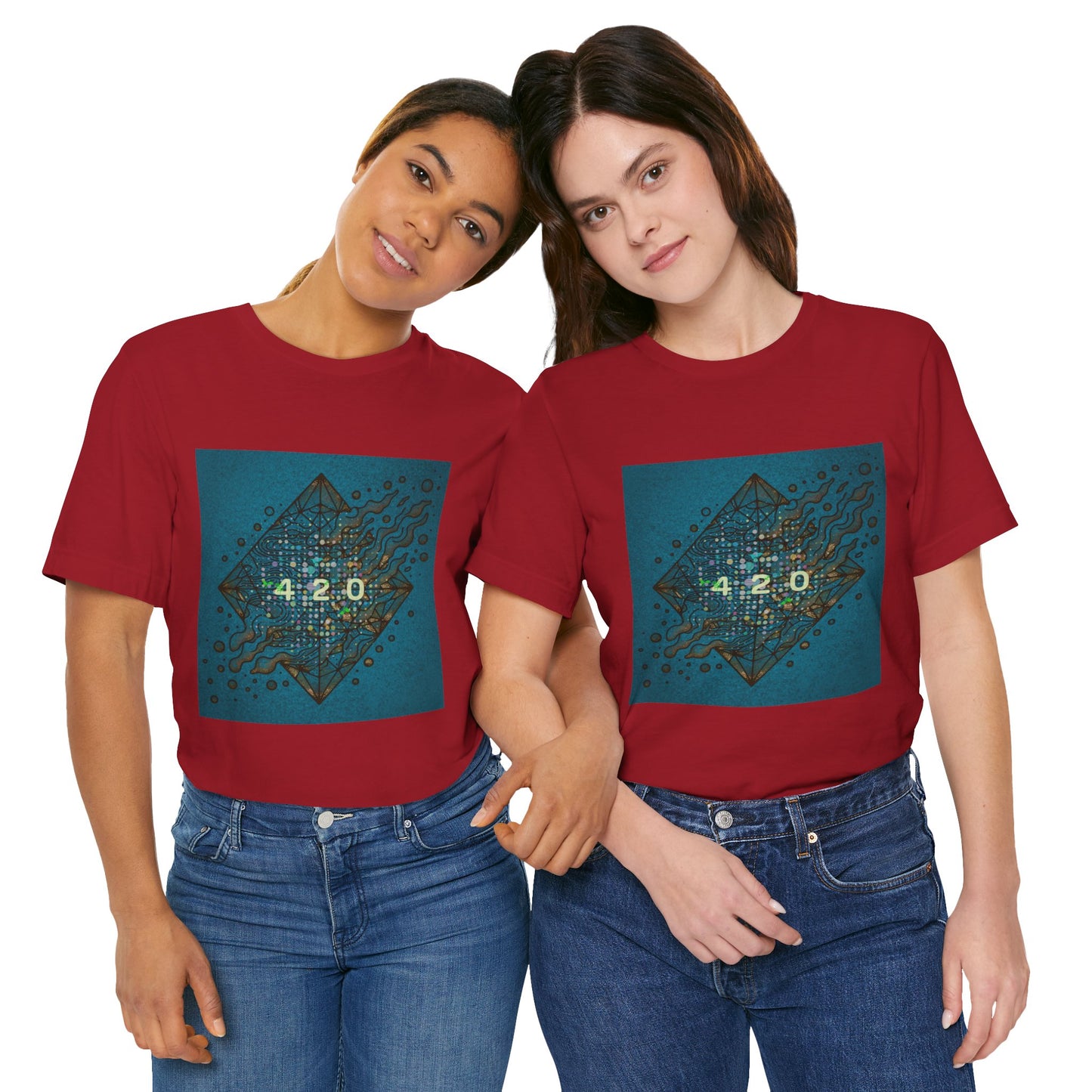 420 Graphic Unisex Jersey Tee - Casual Vibe for Celebrations