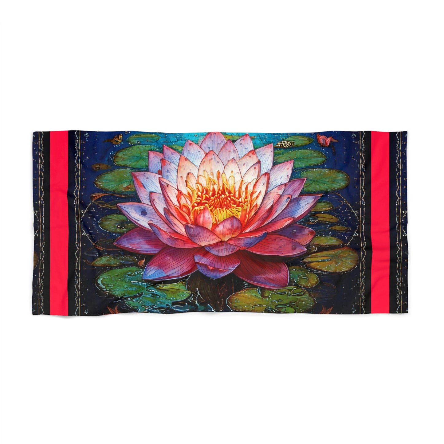 Simple Alluring Style Lily at the Beach Towel