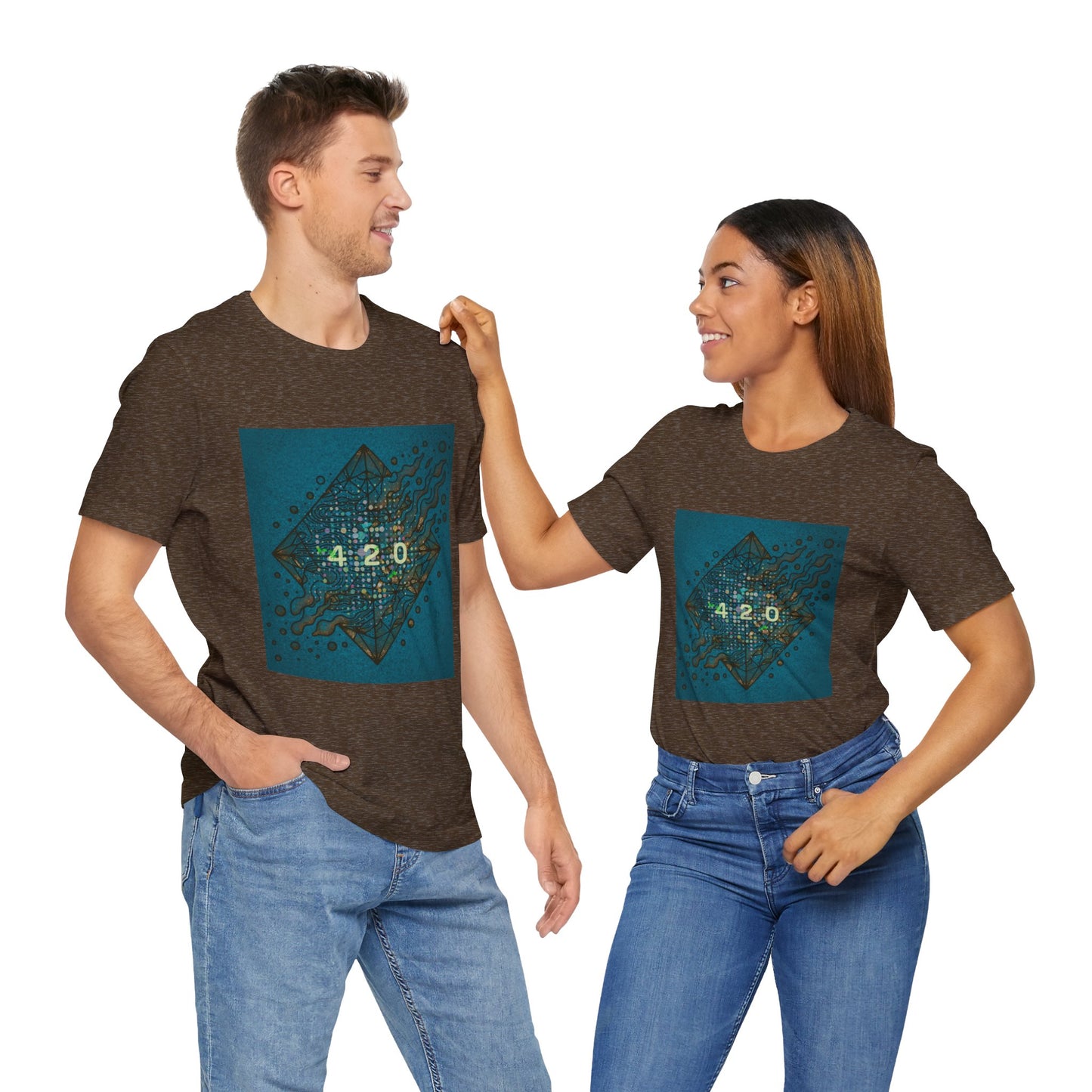 420 Graphic Unisex Jersey Tee - Casual Vibe for Celebrations