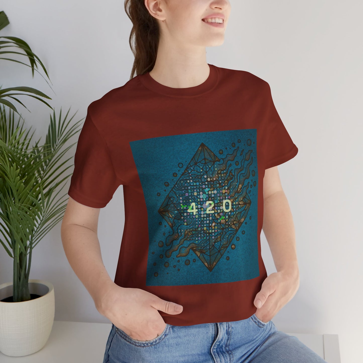 420 Graphic Unisex Jersey Tee - Casual Vibe for Celebrations