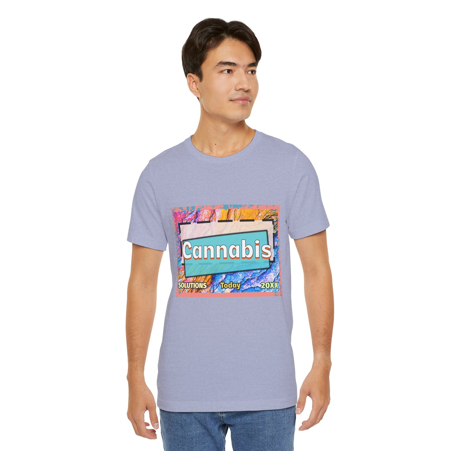 Trendy Cannabis Solutions Tee - Unisex Jersey Short Sleeve T-Shirt