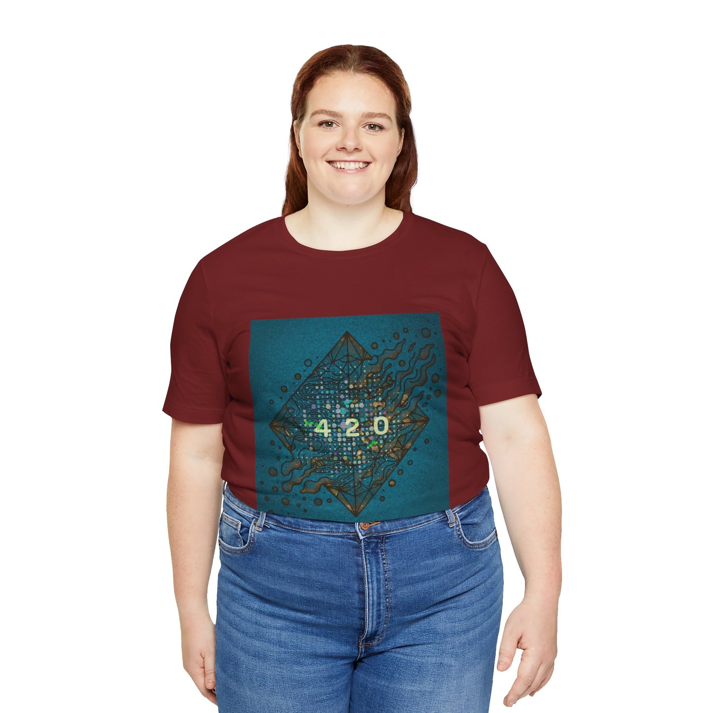 420 Graphic Unisex Jersey Tee - Casual Vibe for Celebrations