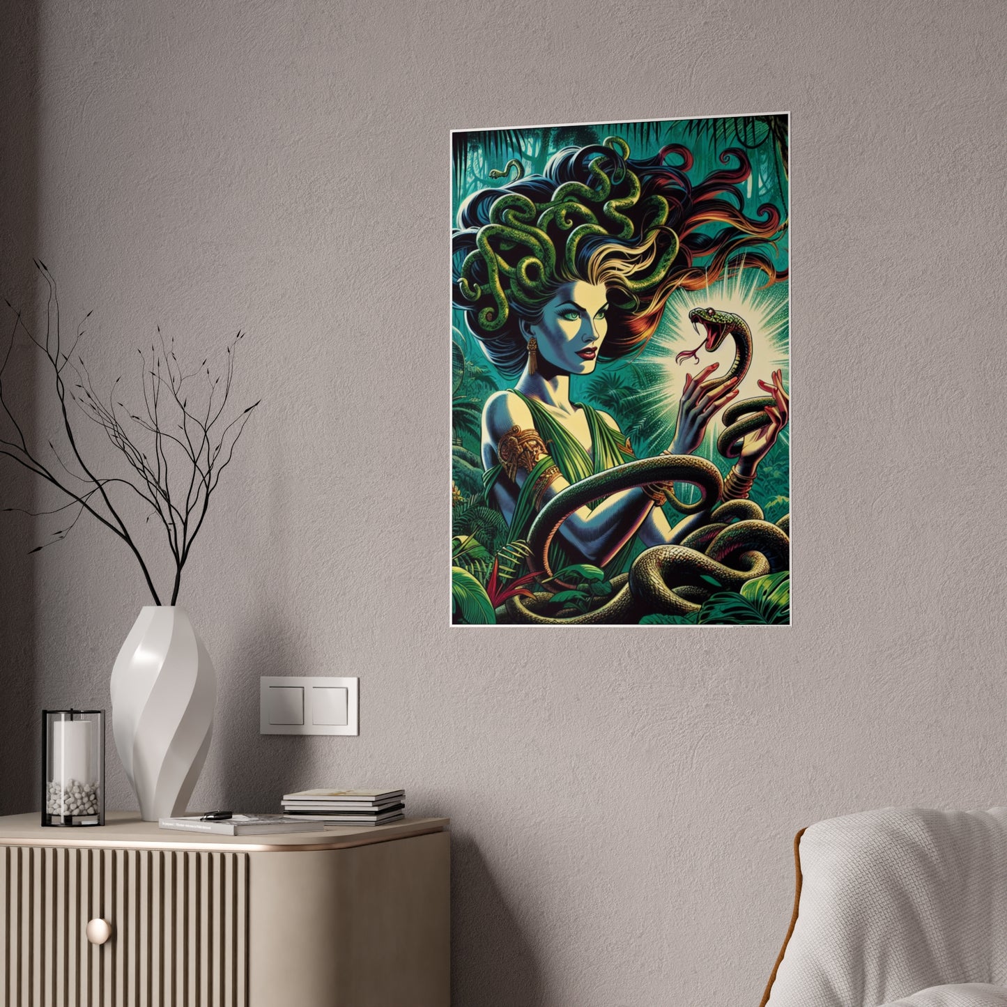 Snake Tamer Gloss Posters