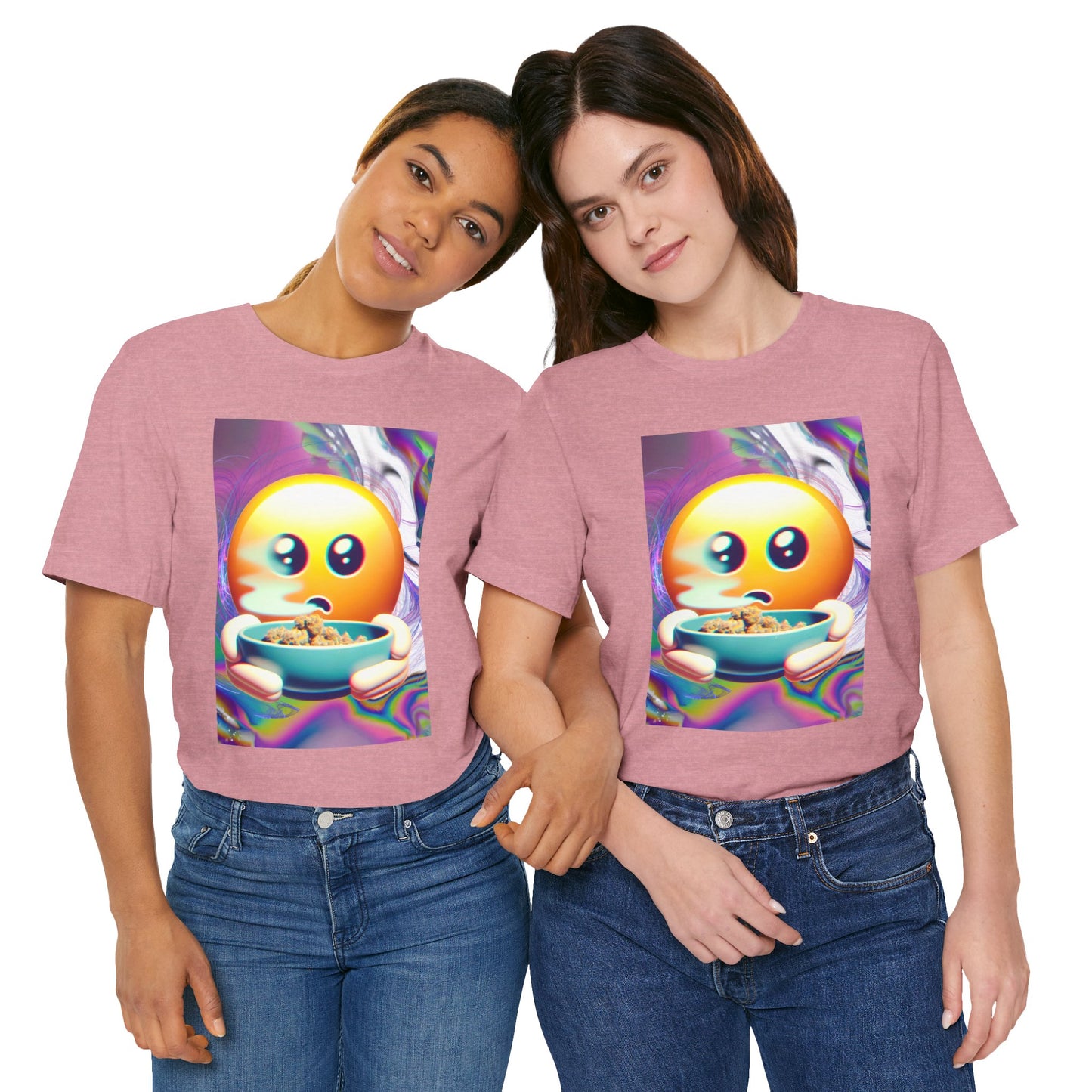 Vibrant Emoji Tee - Perfect for Casual Hangouts and Celebrations