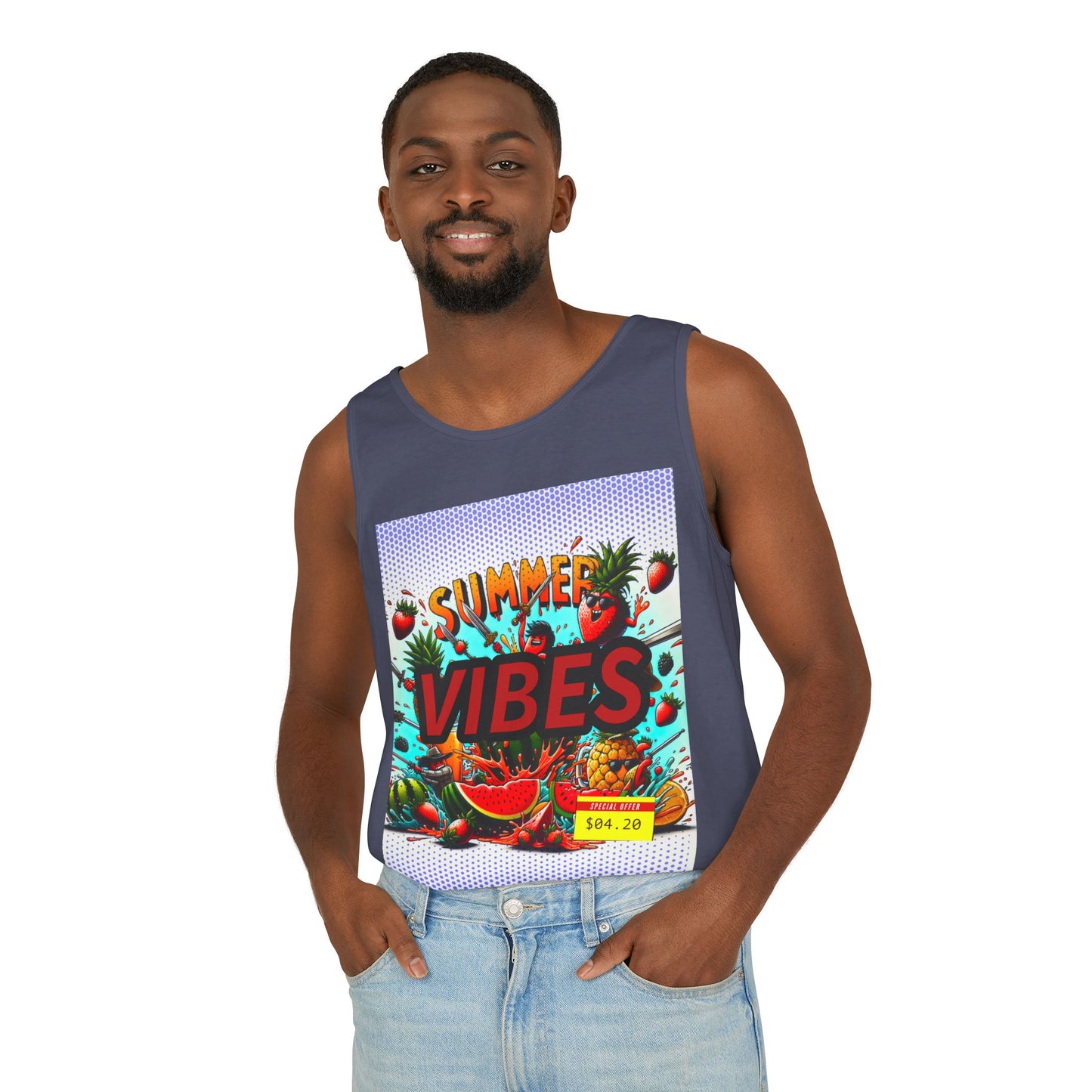 Summer Vibes Unisex Tank Top - Perfect for Beach Days & Festivals
