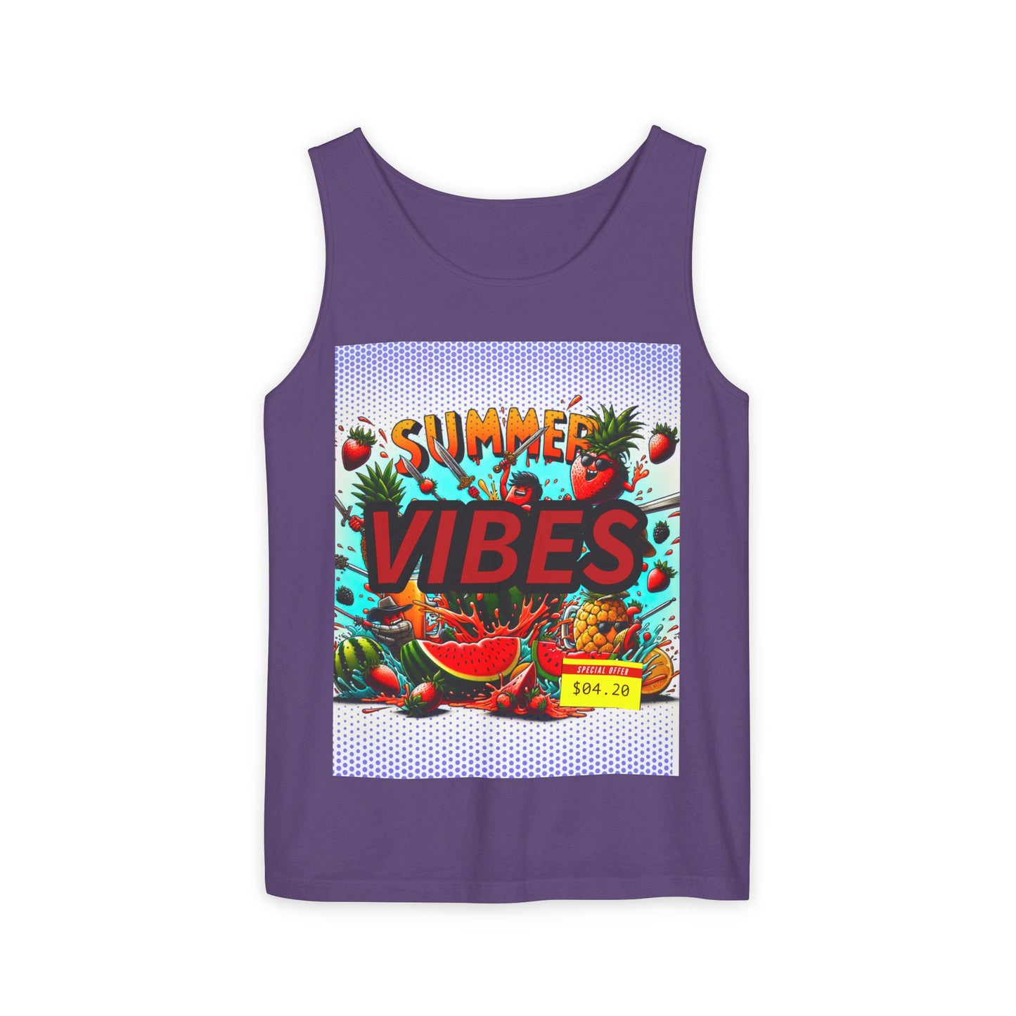 Summer Vibes Unisex Tank Top - Perfect for Beach Days & Festivals