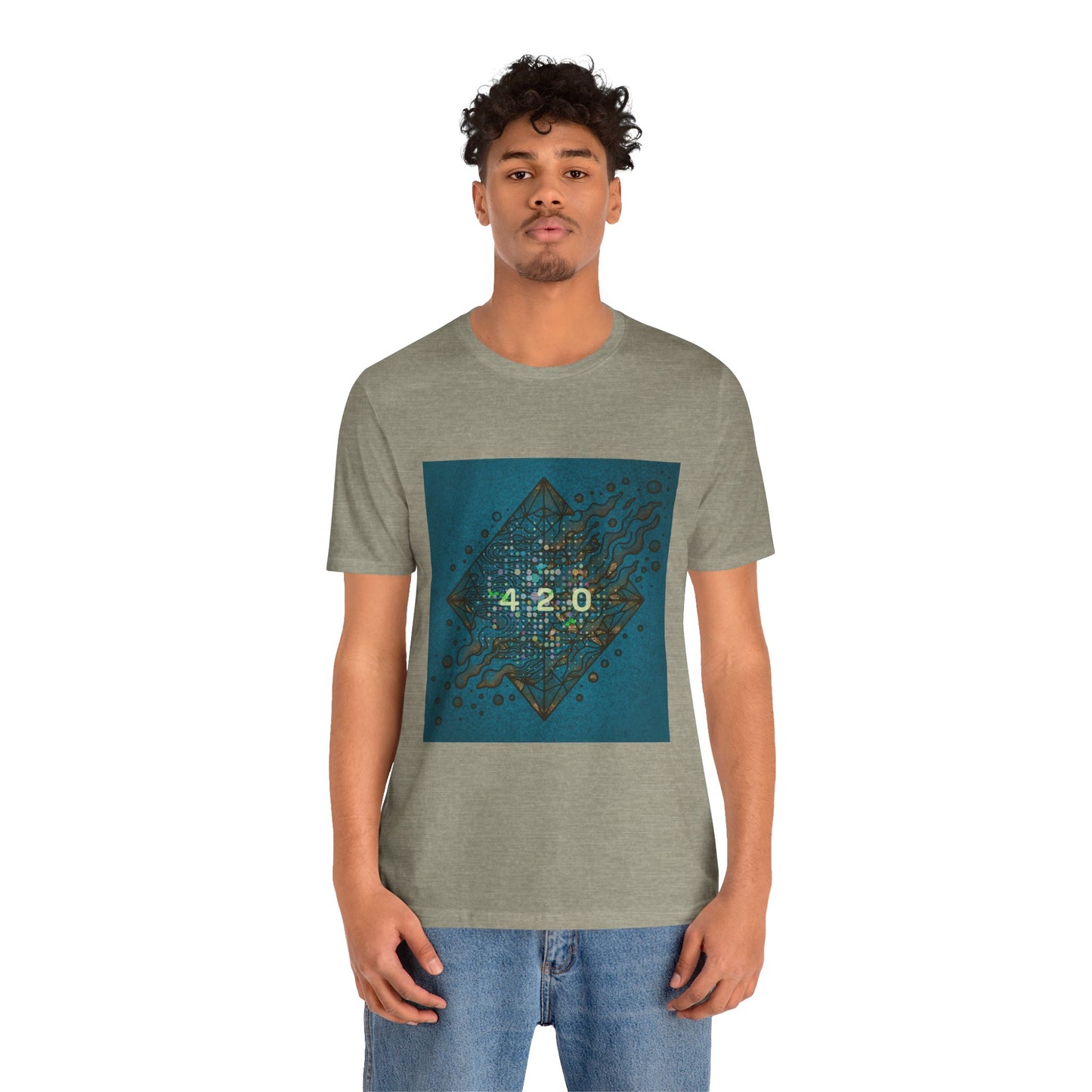 420 Graphic Unisex Jersey Tee - Casual Vibe for Celebrations