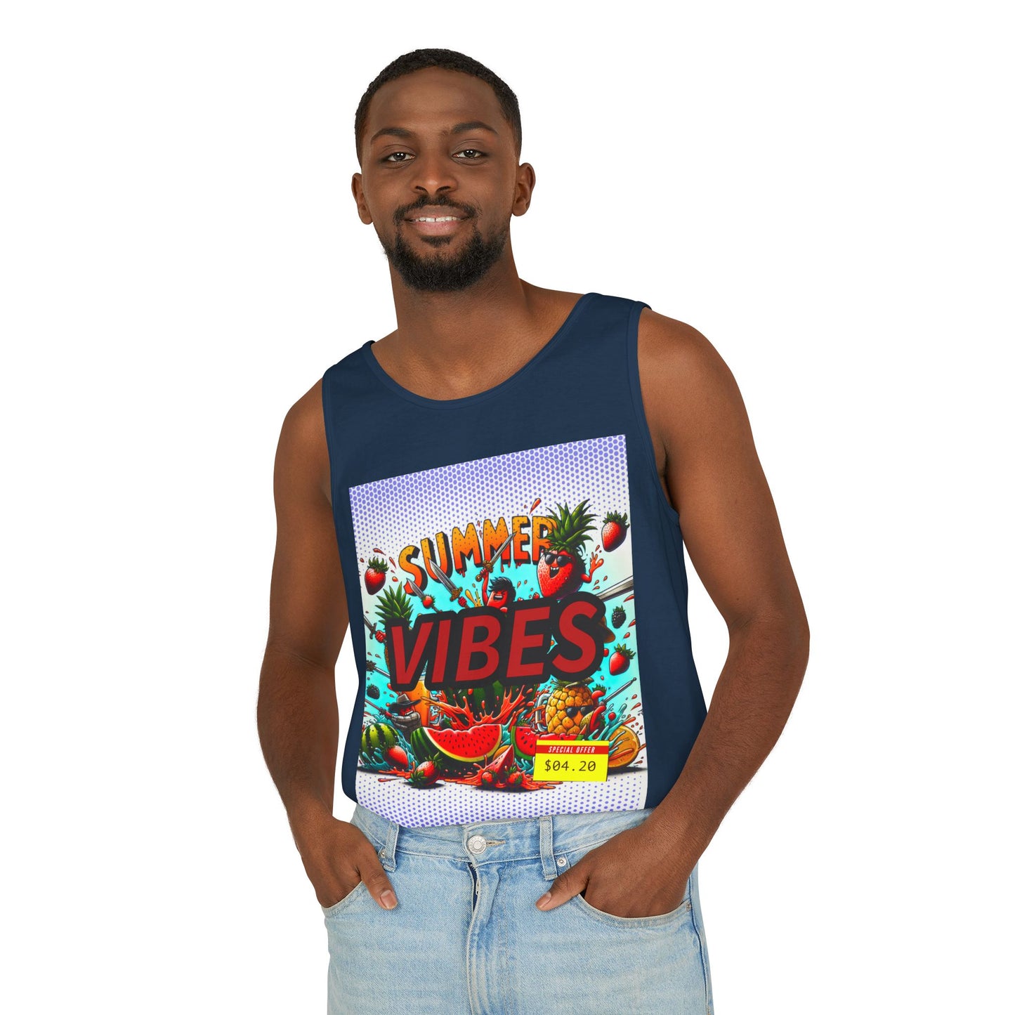 Summer Vibes Unisex Tank Top - Perfect for Beach Days & Festivals