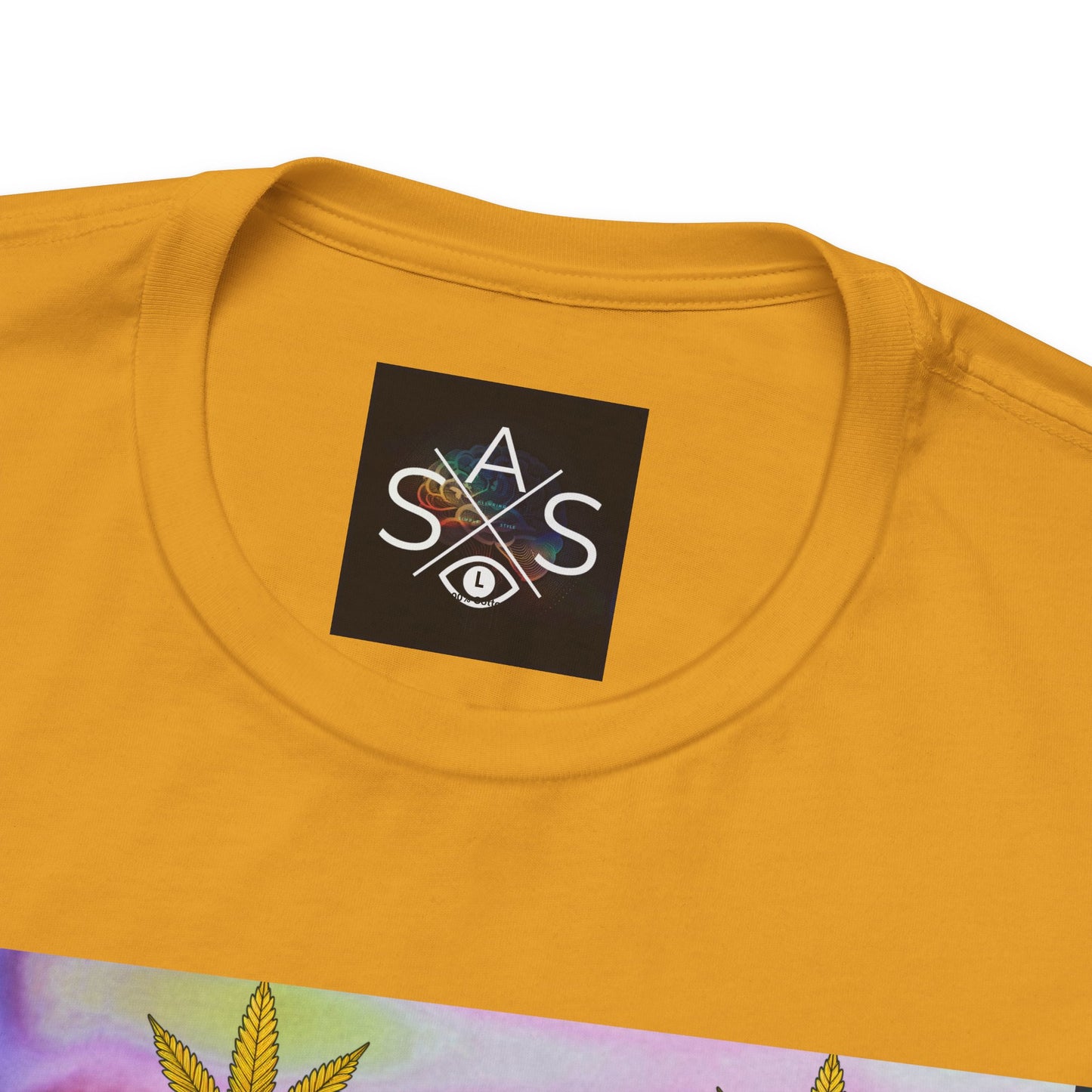 Vibrant Leaf Graphic Tee - Unisex Jersey Short Sleeve T-Shirt