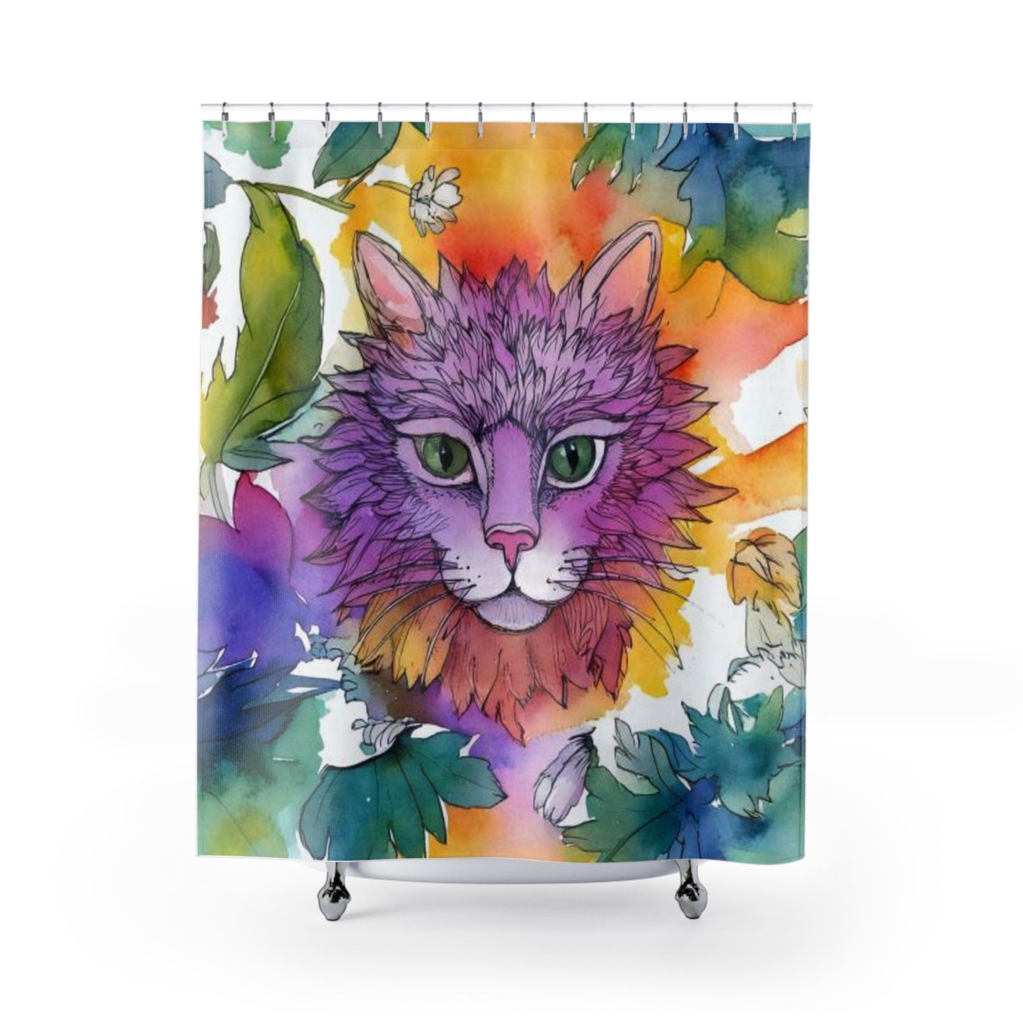 A Haunting Beauty Shower Curtains