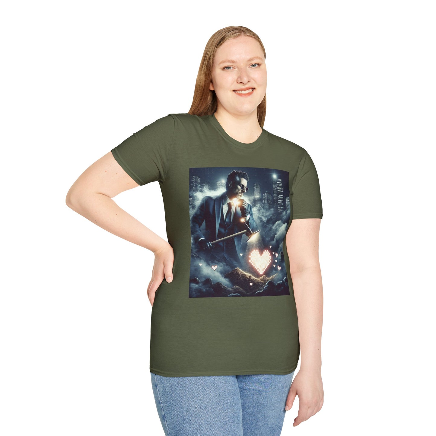 Simple Alluring Style Unisex Softstyle T-Shirt