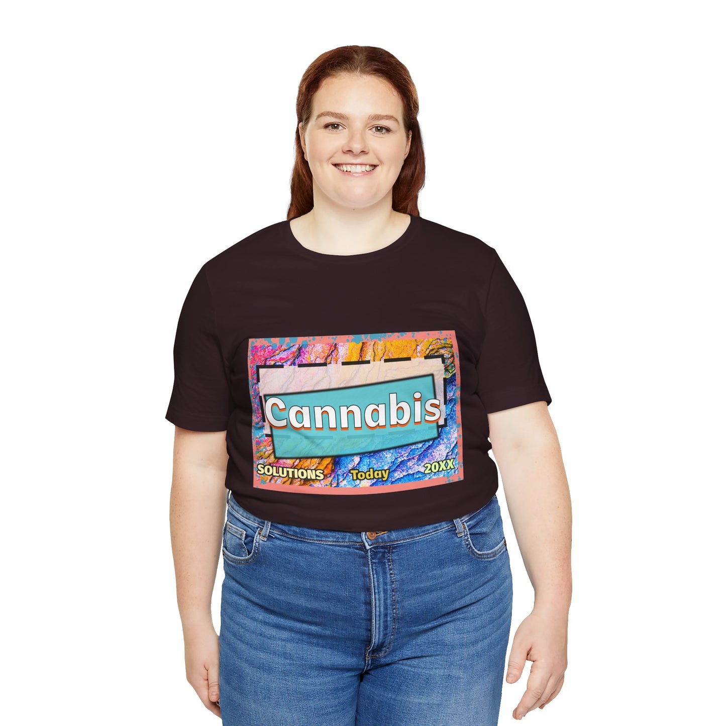 Trendy Cannabis Solutions Tee - Unisex Jersey Short Sleeve T-Shirt