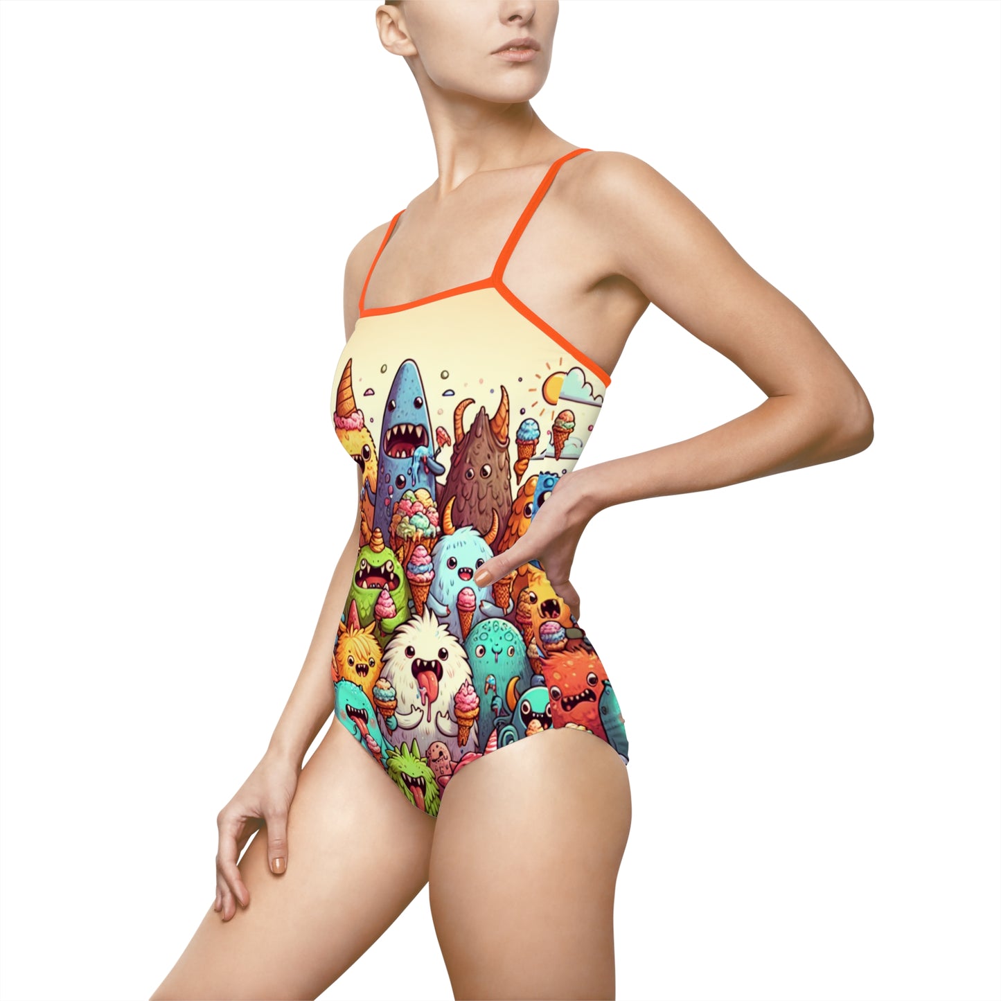 Women's One-piece Swimsuit (AOP)