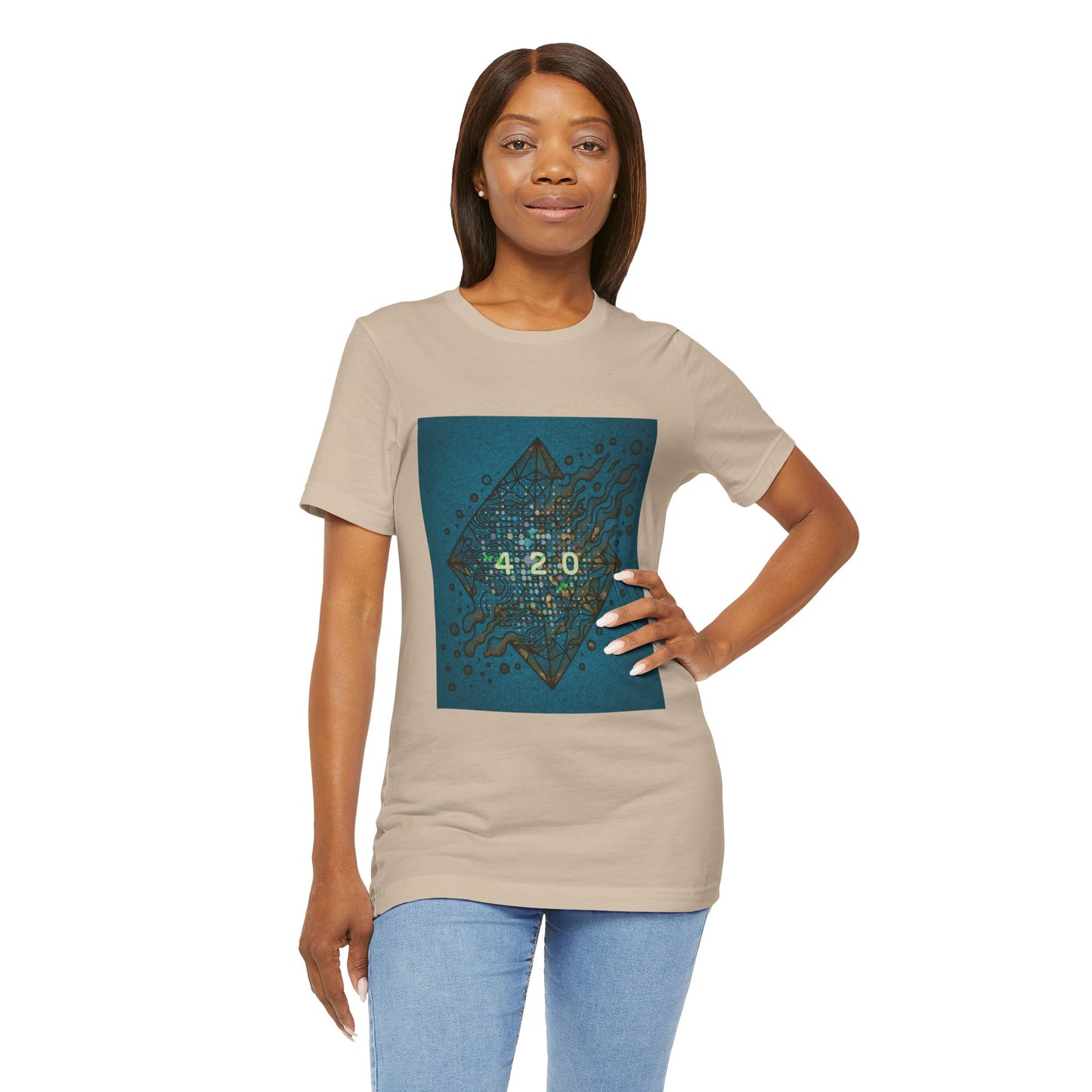 420 Graphic Unisex Jersey Tee - Casual Vibe for Celebrations