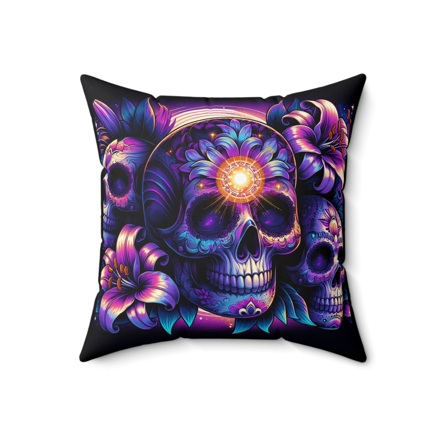 Spun Polyester Square Pillow