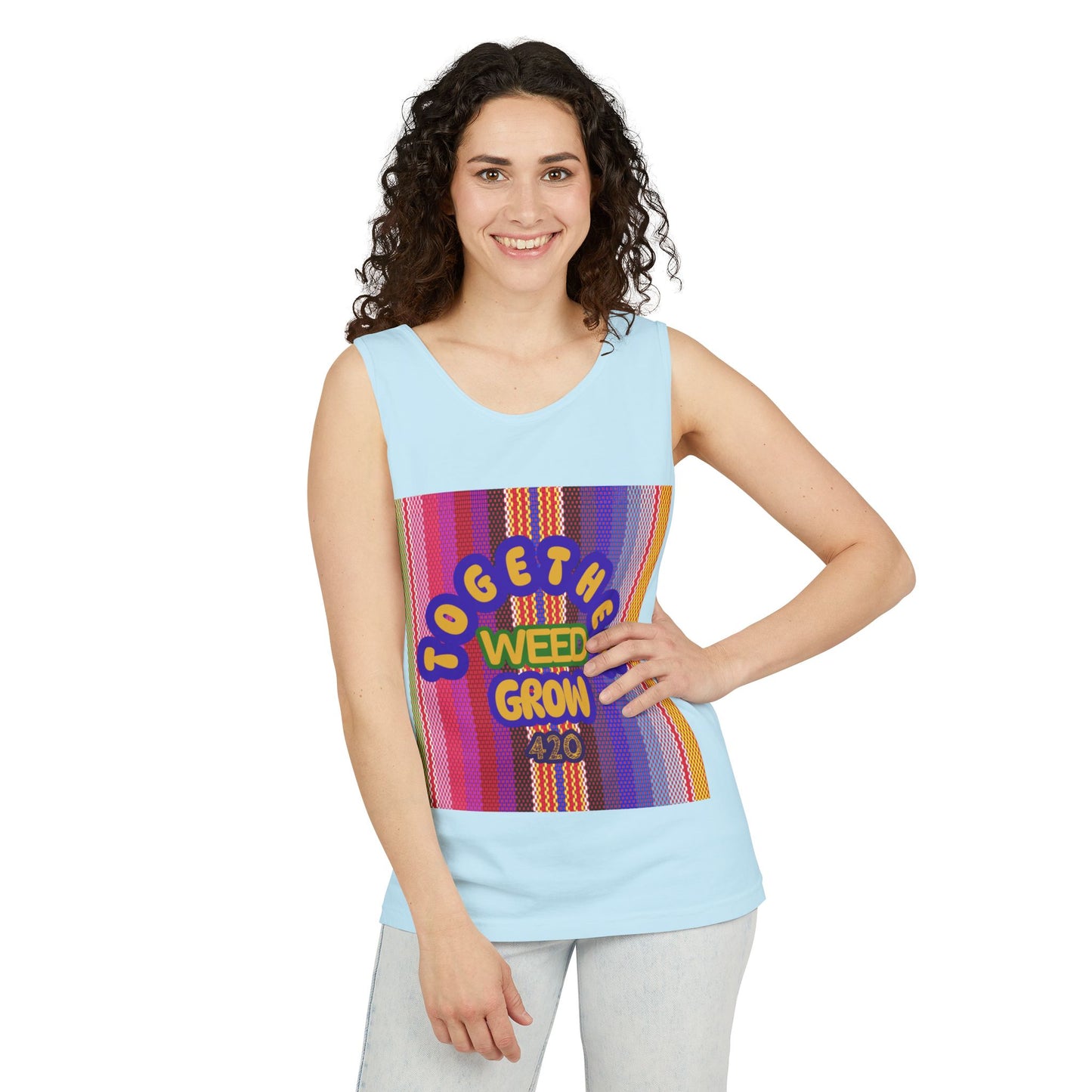 Together We Grow Unisex Tank Top - 420 Celebration Apparel
