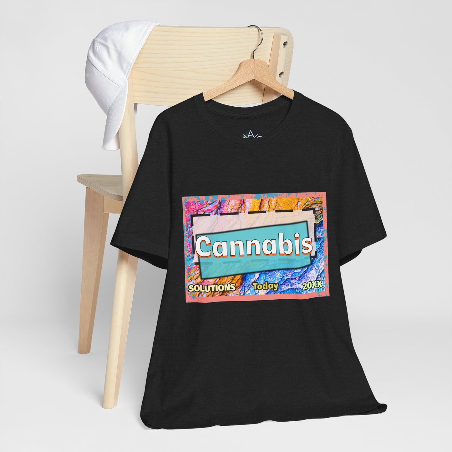 Trendy Cannabis Solutions Tee - Unisex Jersey Short Sleeve T-Shirt