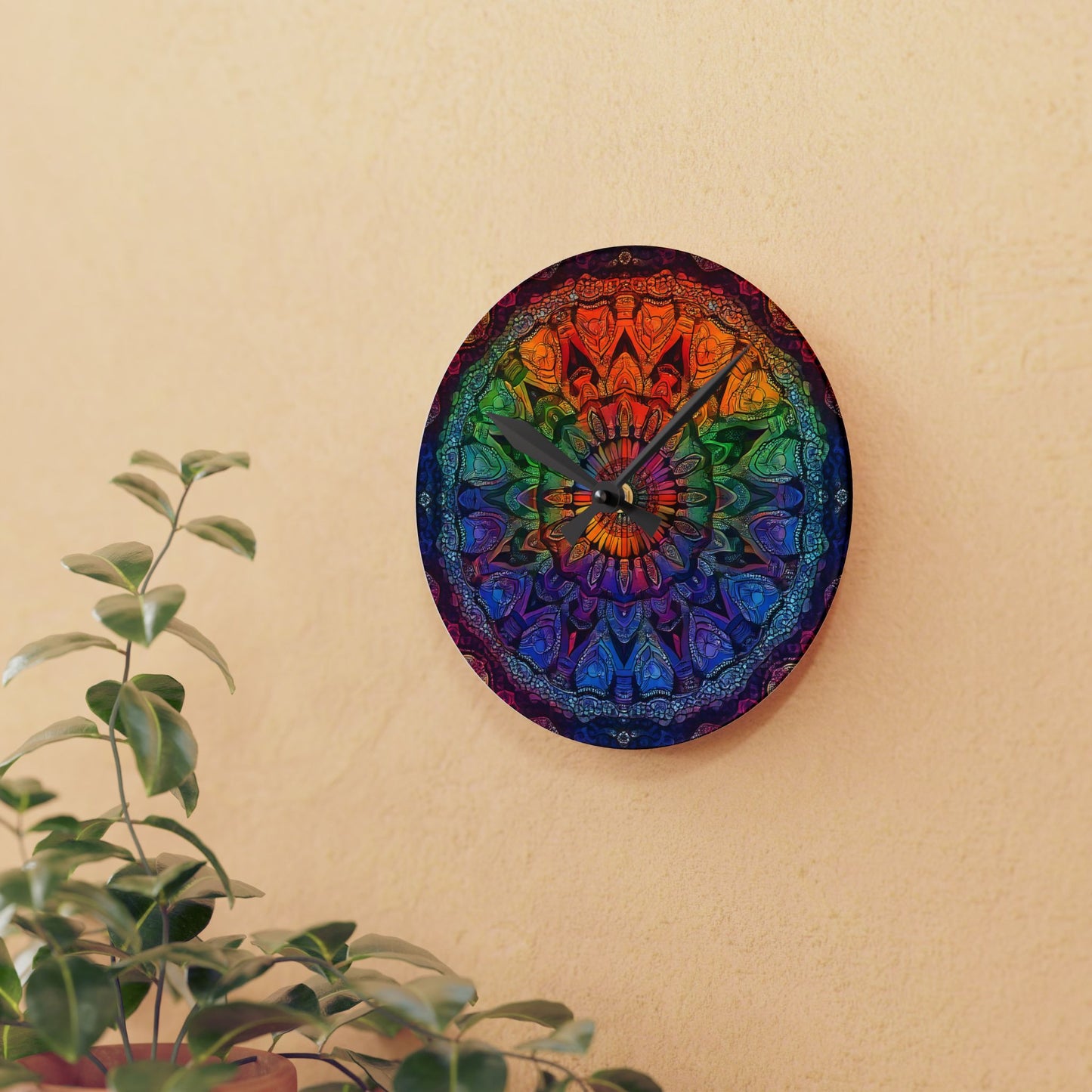 Jenna Acrylic Wall Clock