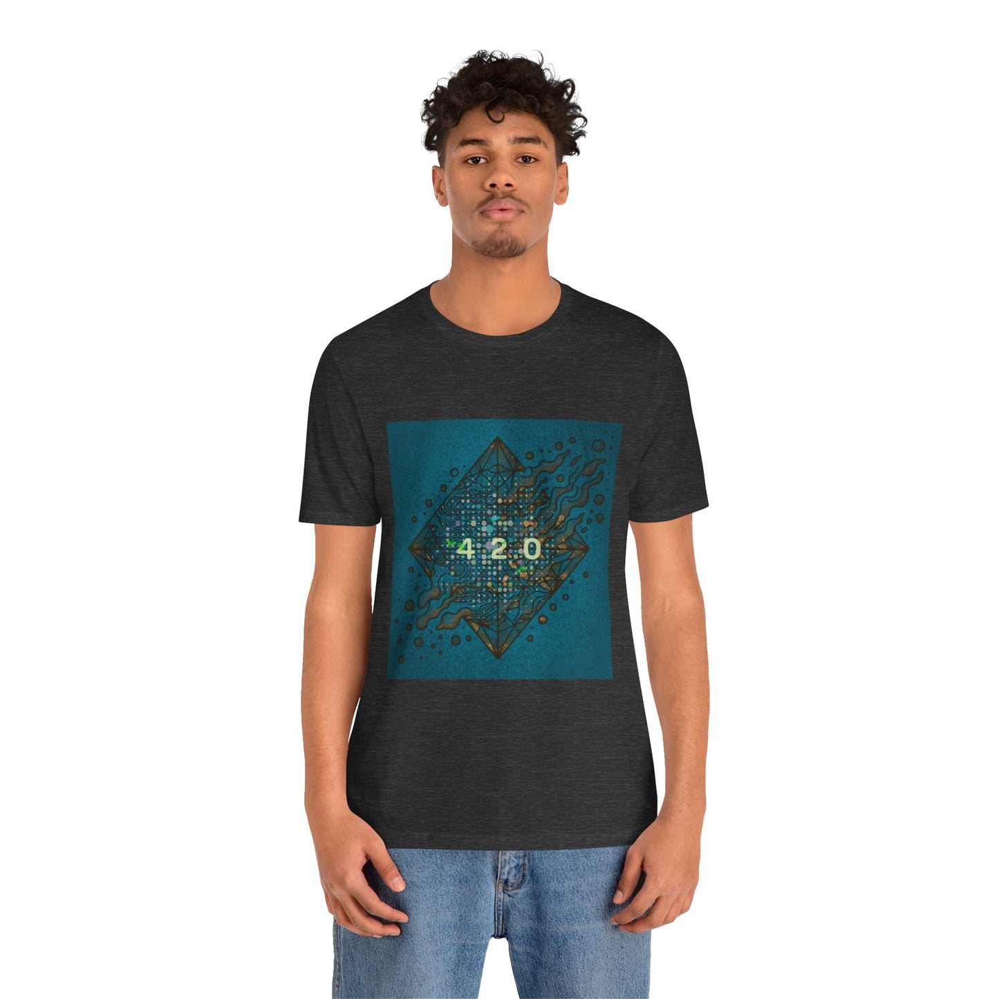 420 Graphic Unisex Jersey Tee - Casual Vibe for Celebrations
