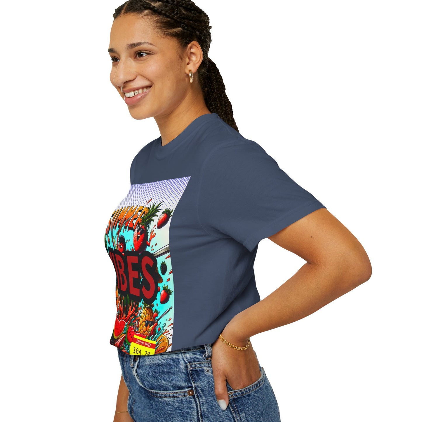 Summer Vibes Unisex Garment-Dyed T-Shirt