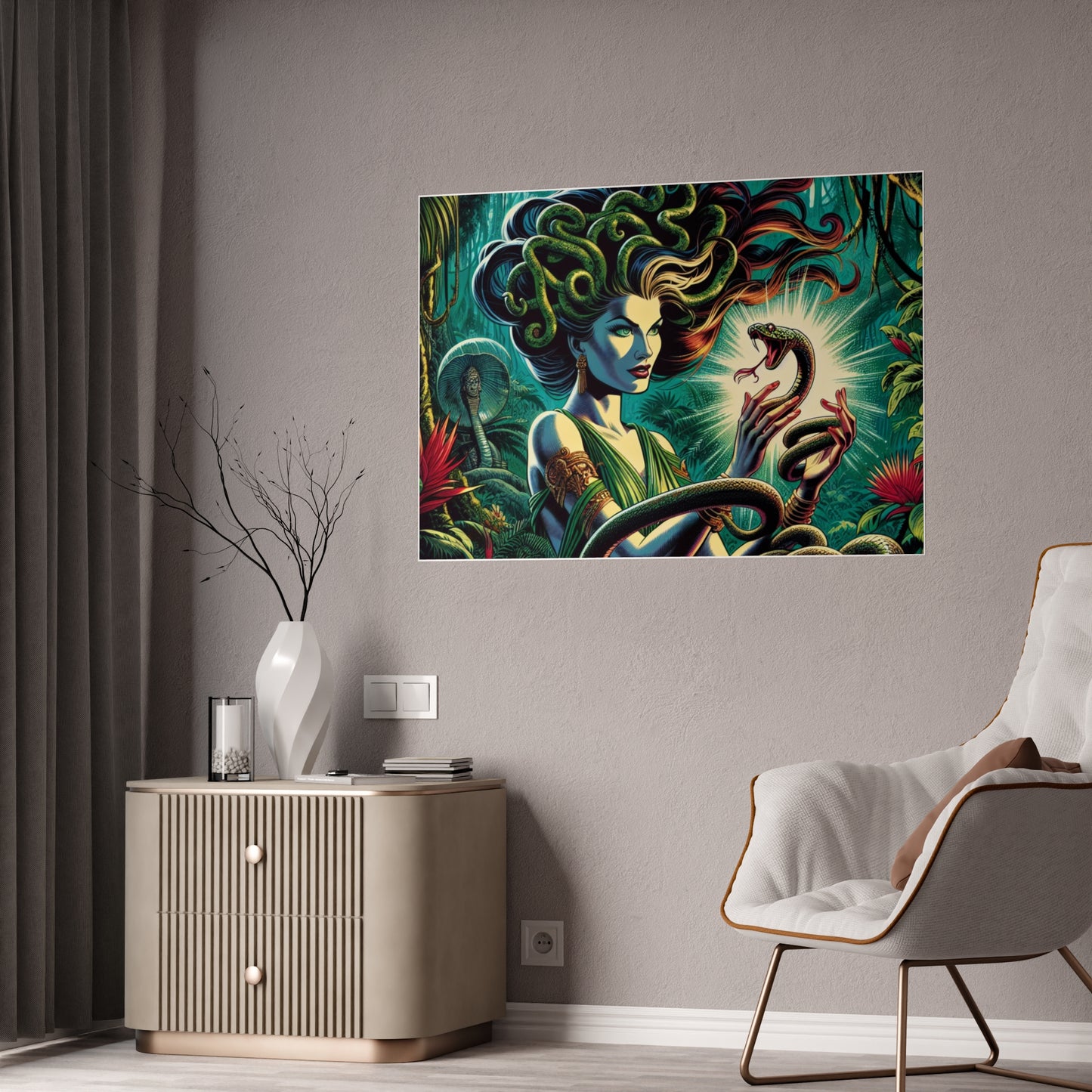 Snake Tamer Gloss Posters