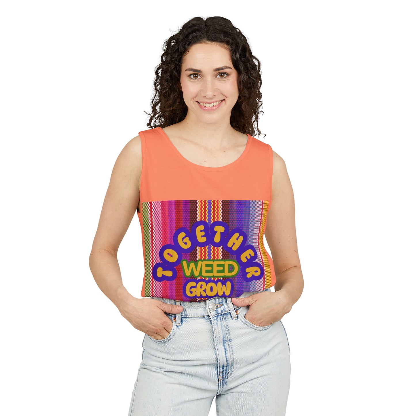 Together We Grow Unisex Tank Top - 420 Celebration Apparel