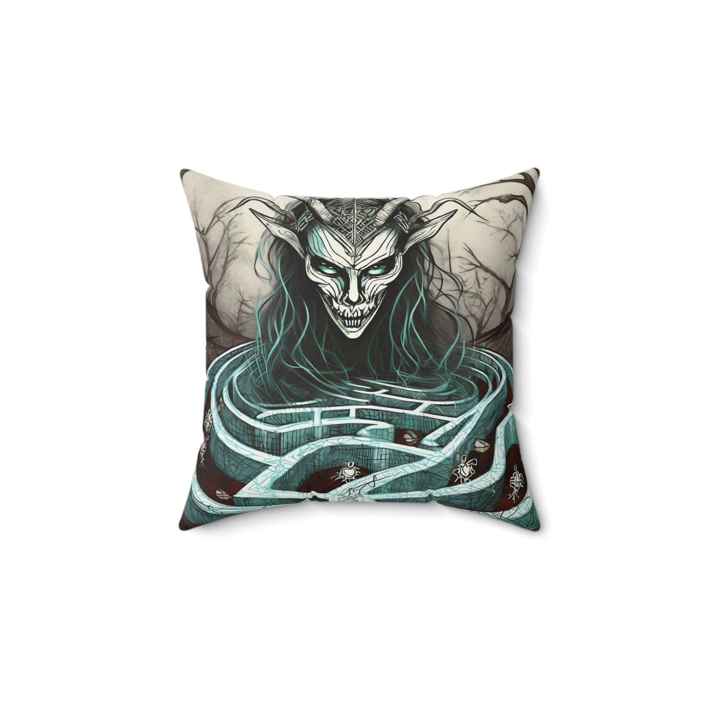 Enjoy Style with Spun Polyester Square Pillow