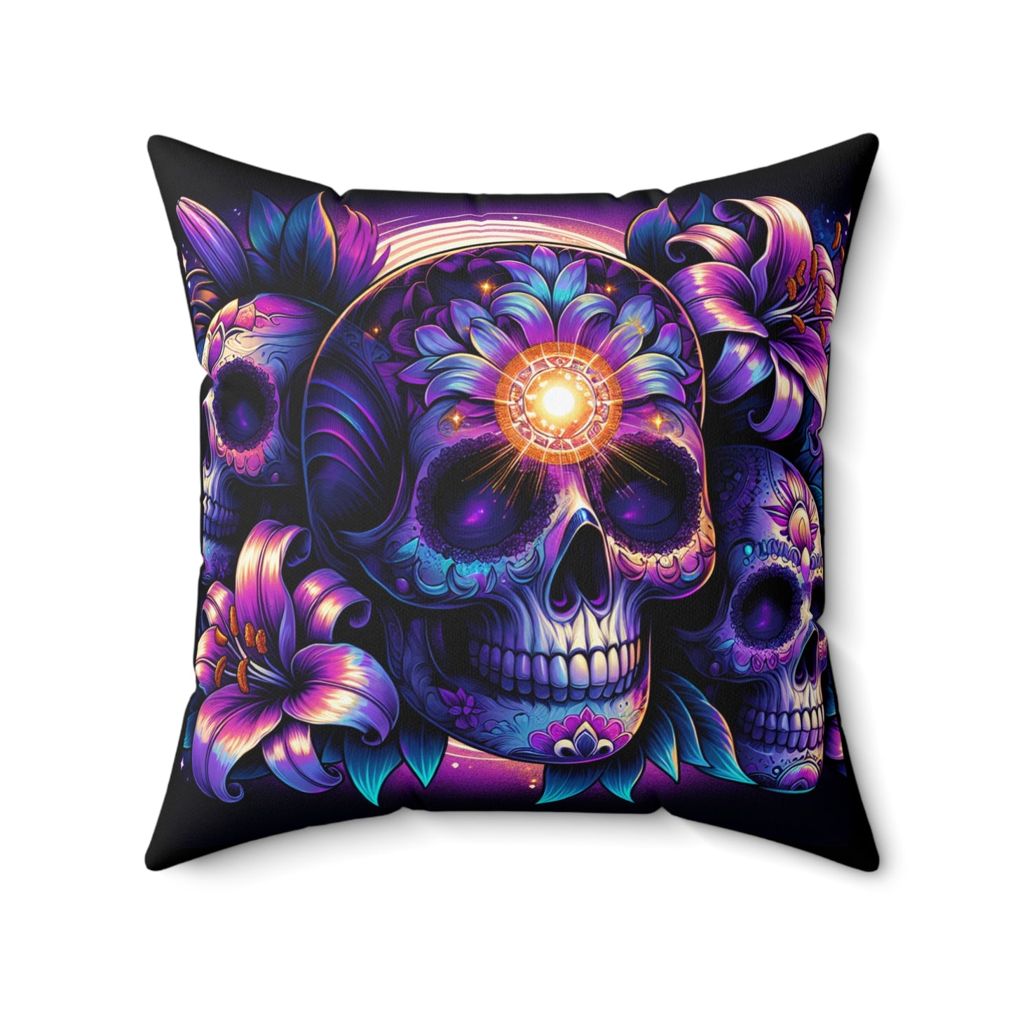 Spun Polyester Square Pillow