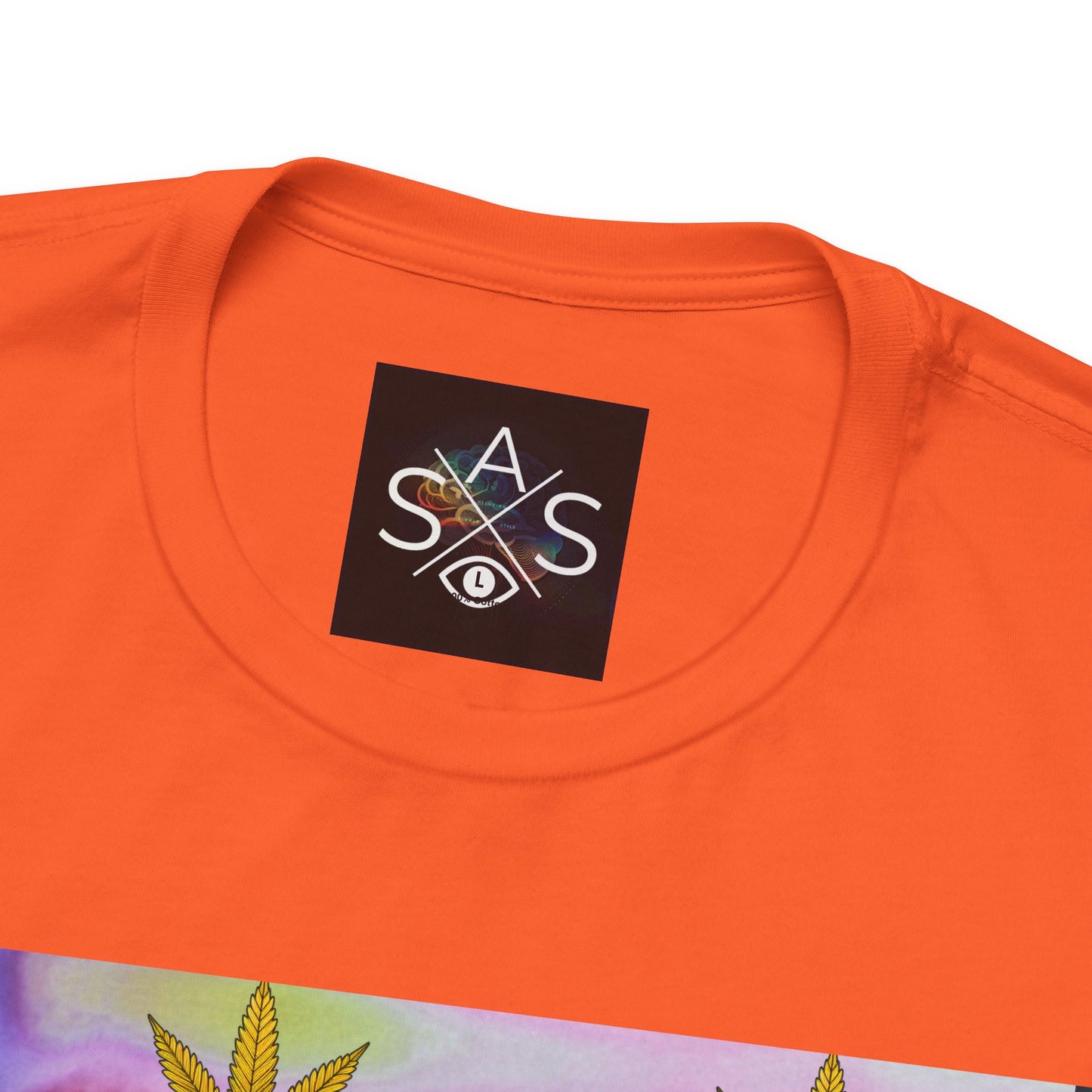 Vibrant Leaf Graphic Tee - Unisex Jersey Short Sleeve T-Shirt