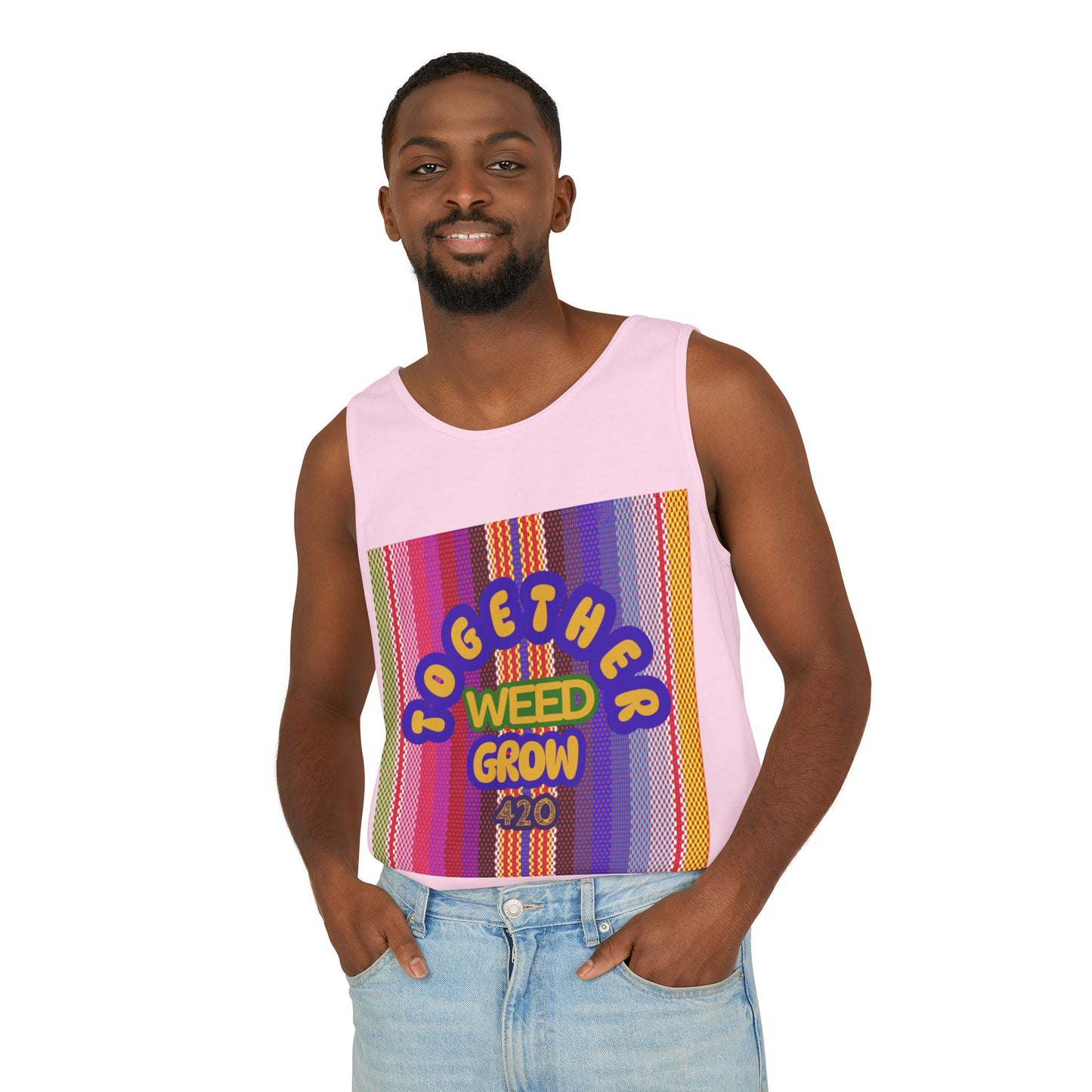 Together We Grow Unisex Tank Top - 420 Celebration Apparel