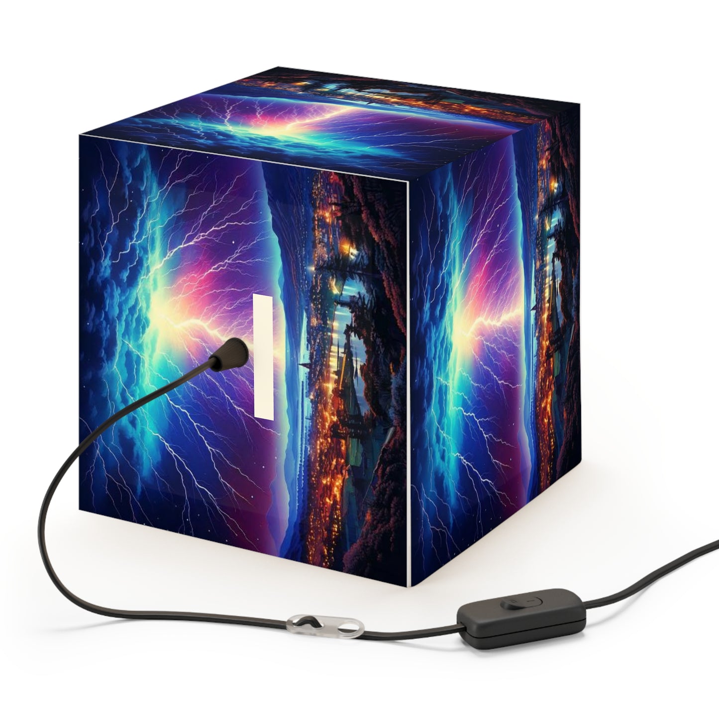 Simple Alluring Style Lighting Cube Lamp