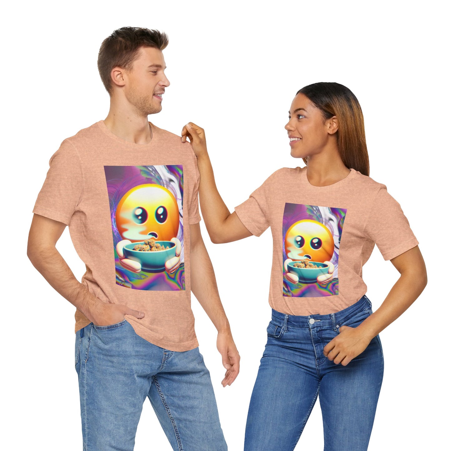 Vibrant Emoji Tee - Perfect for Casual Hangouts and Celebrations