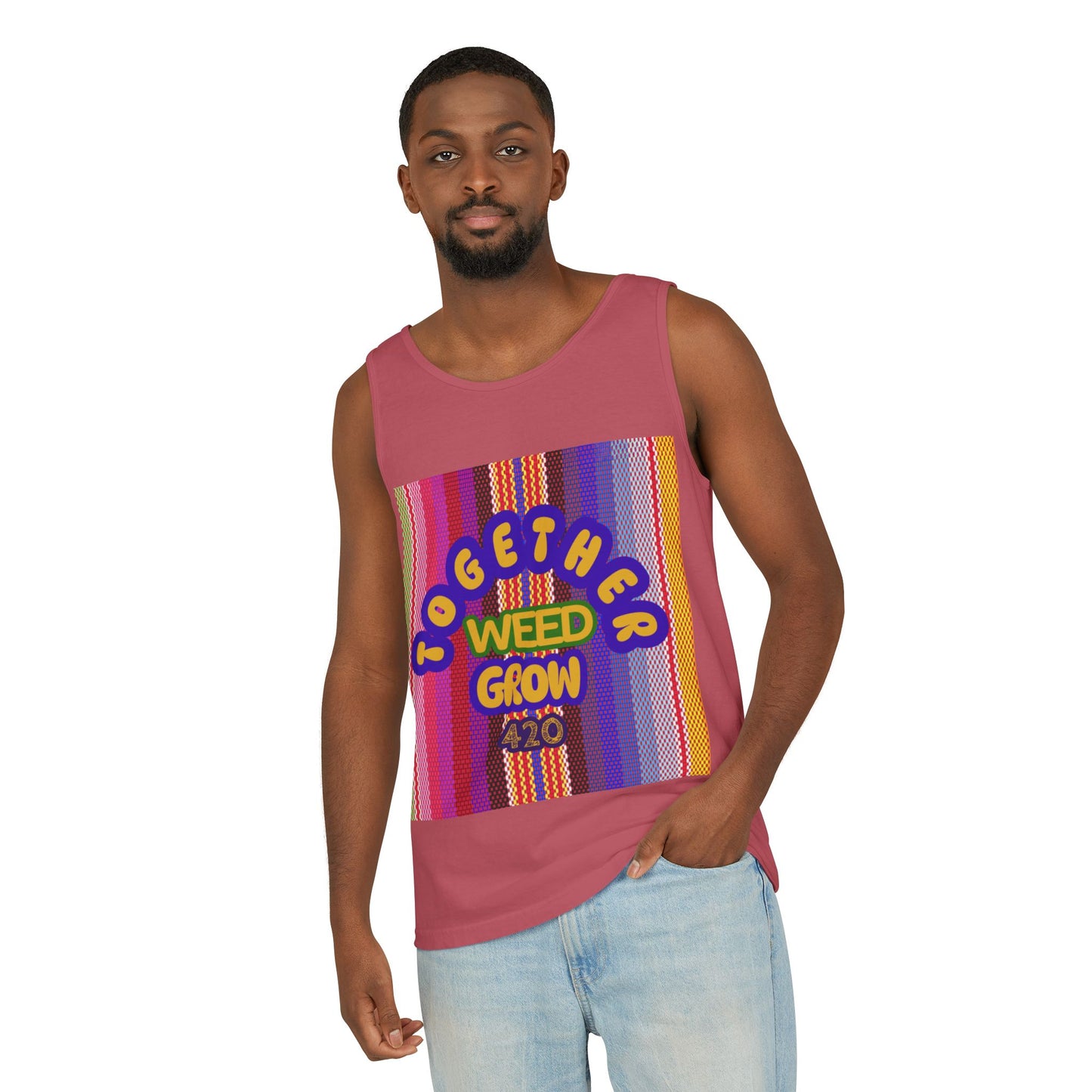 Together We Grow Unisex Tank Top - 420 Celebration Apparel